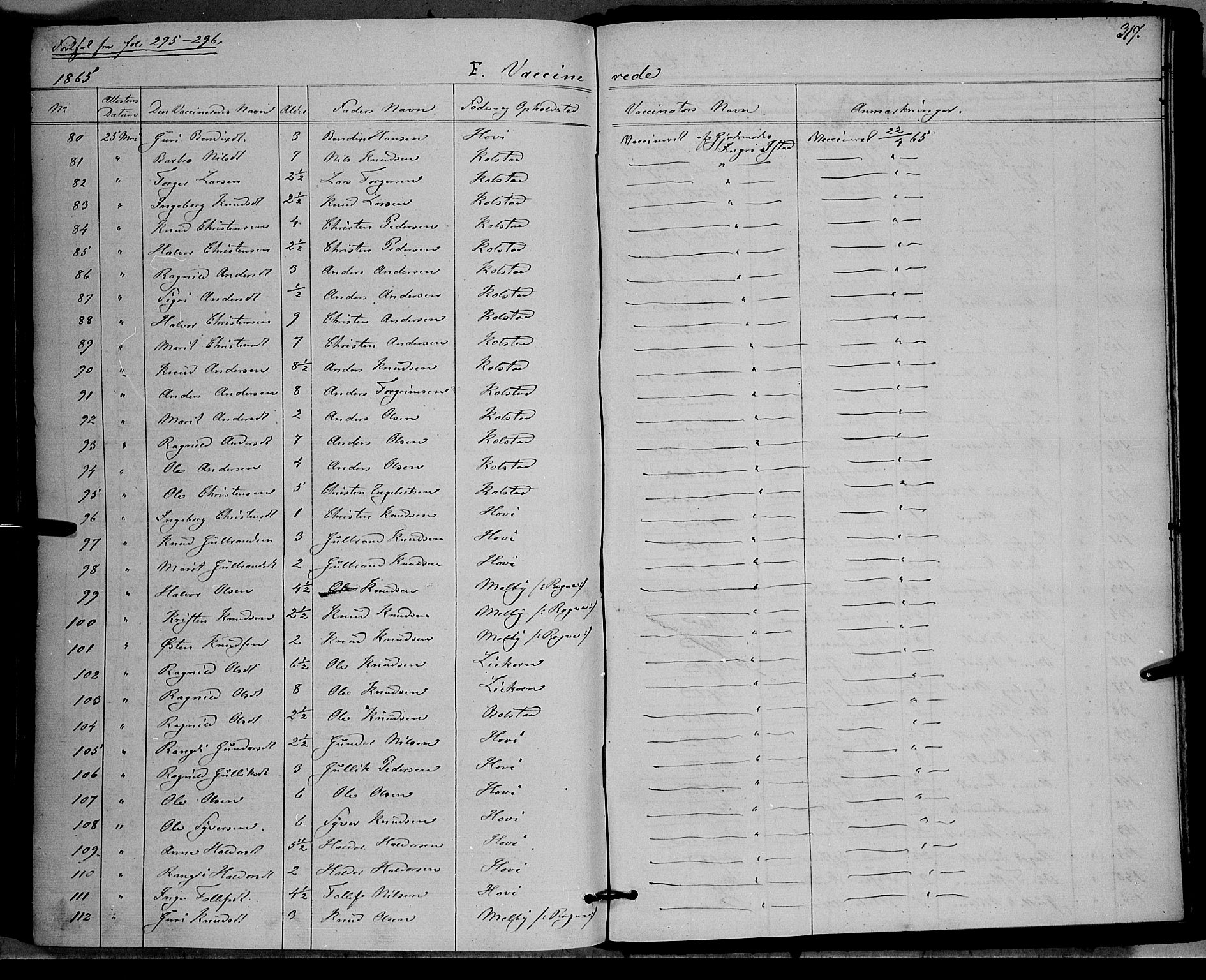 Øystre Slidre prestekontor, SAH/PREST-138/H/Ha/Haa/L0001: Parish register (official) no. 1, 1849-1874, p. 317