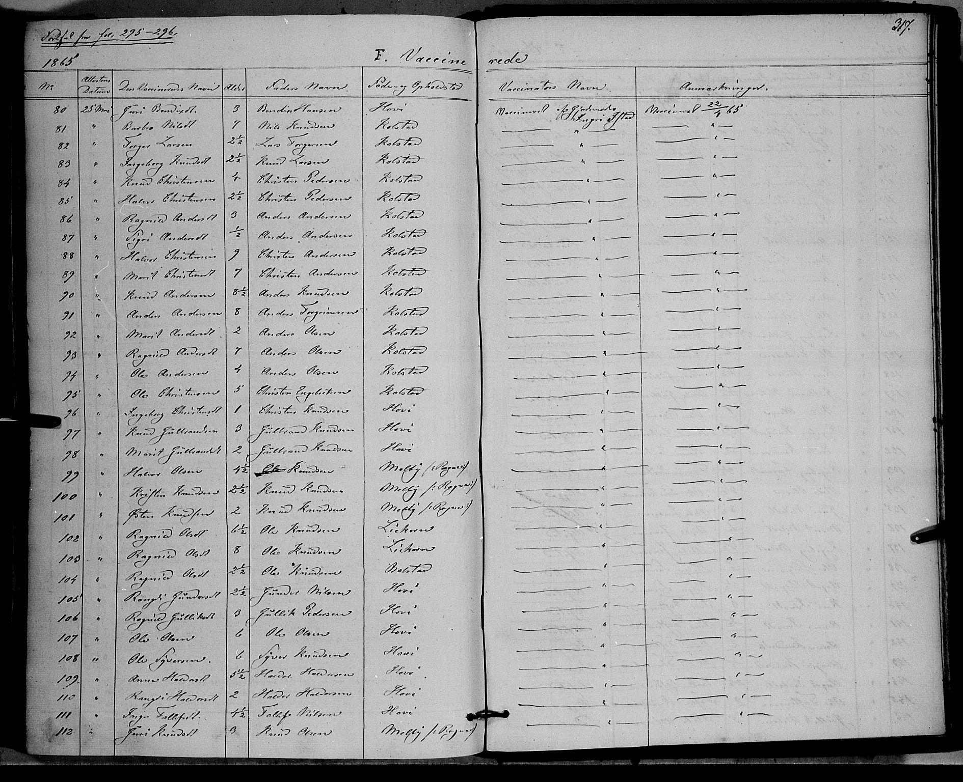 Øystre Slidre prestekontor, AV/SAH-PREST-138/H/Ha/Haa/L0001: Parish register (official) no. 1, 1849-1874, p. 317