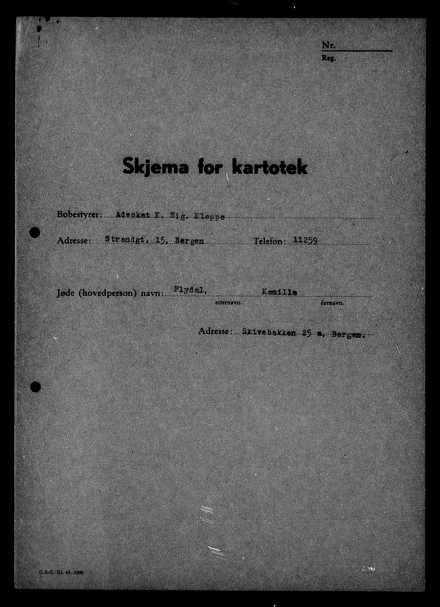 Justisdepartementet, Tilbakeføringskontoret for inndratte formuer, AV/RA-S-1564/H/Hc/Hcd/L0995: --, 1945-1947, p. 456