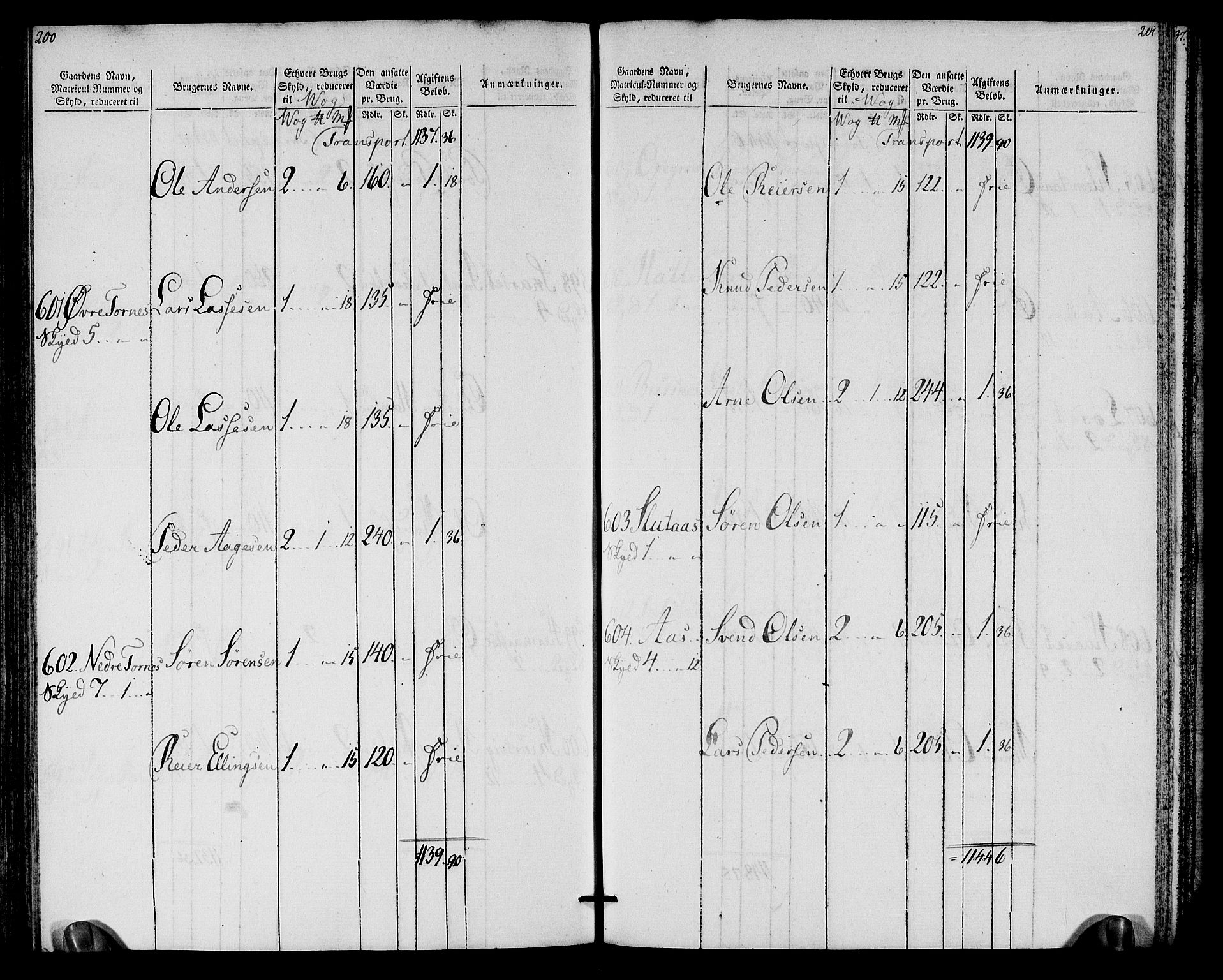 Rentekammeret inntil 1814, Realistisk ordnet avdeling, AV/RA-EA-4070/N/Ne/Nea/L0128: Romsdal fogderi. Oppebørselsregister, 1803-1804, p. 102