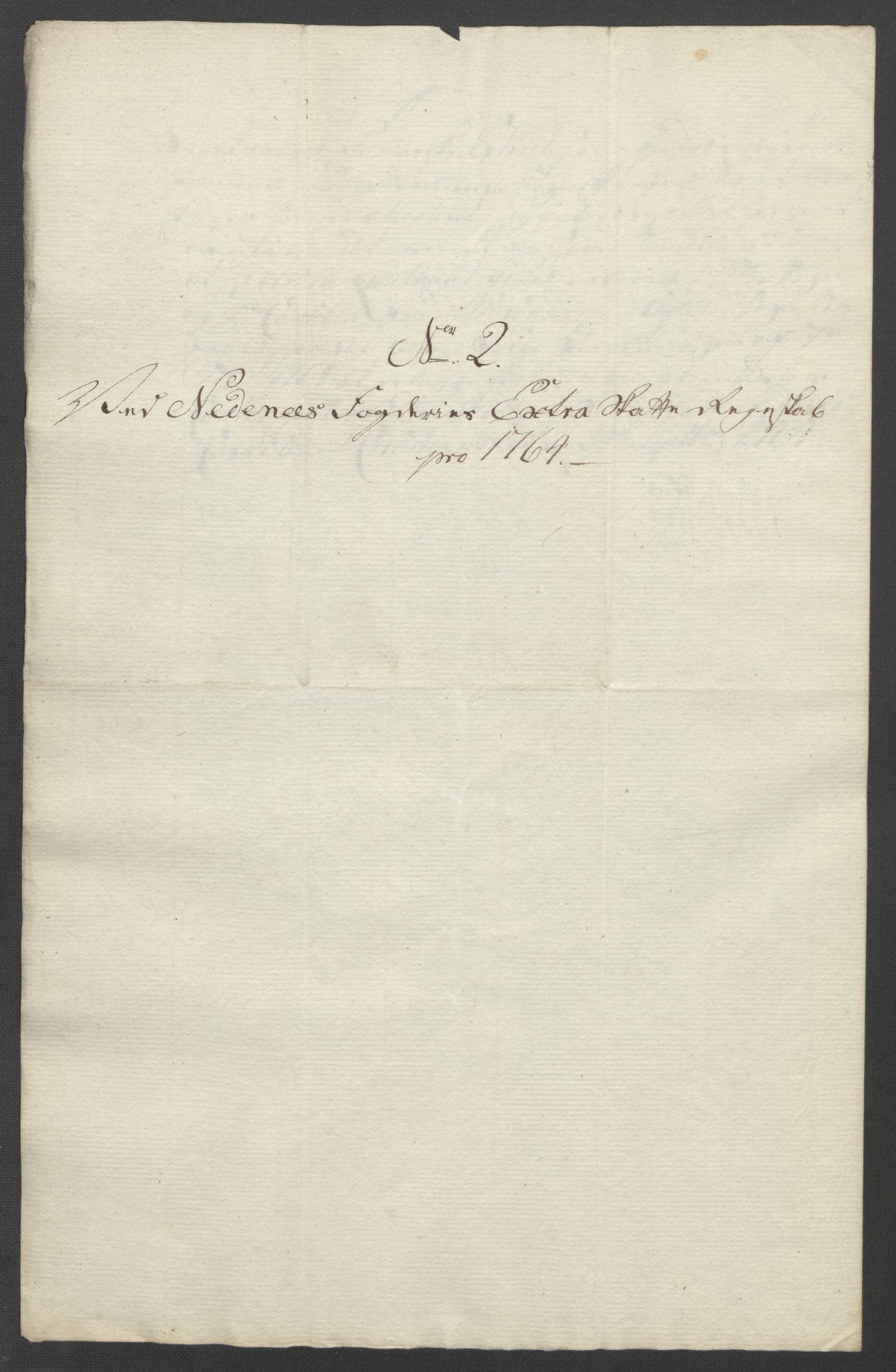 Rentekammeret inntil 1814, Reviderte regnskaper, Fogderegnskap, AV/RA-EA-4092/R39/L2424: Ekstraskatten Nedenes, 1762-1767, p. 96