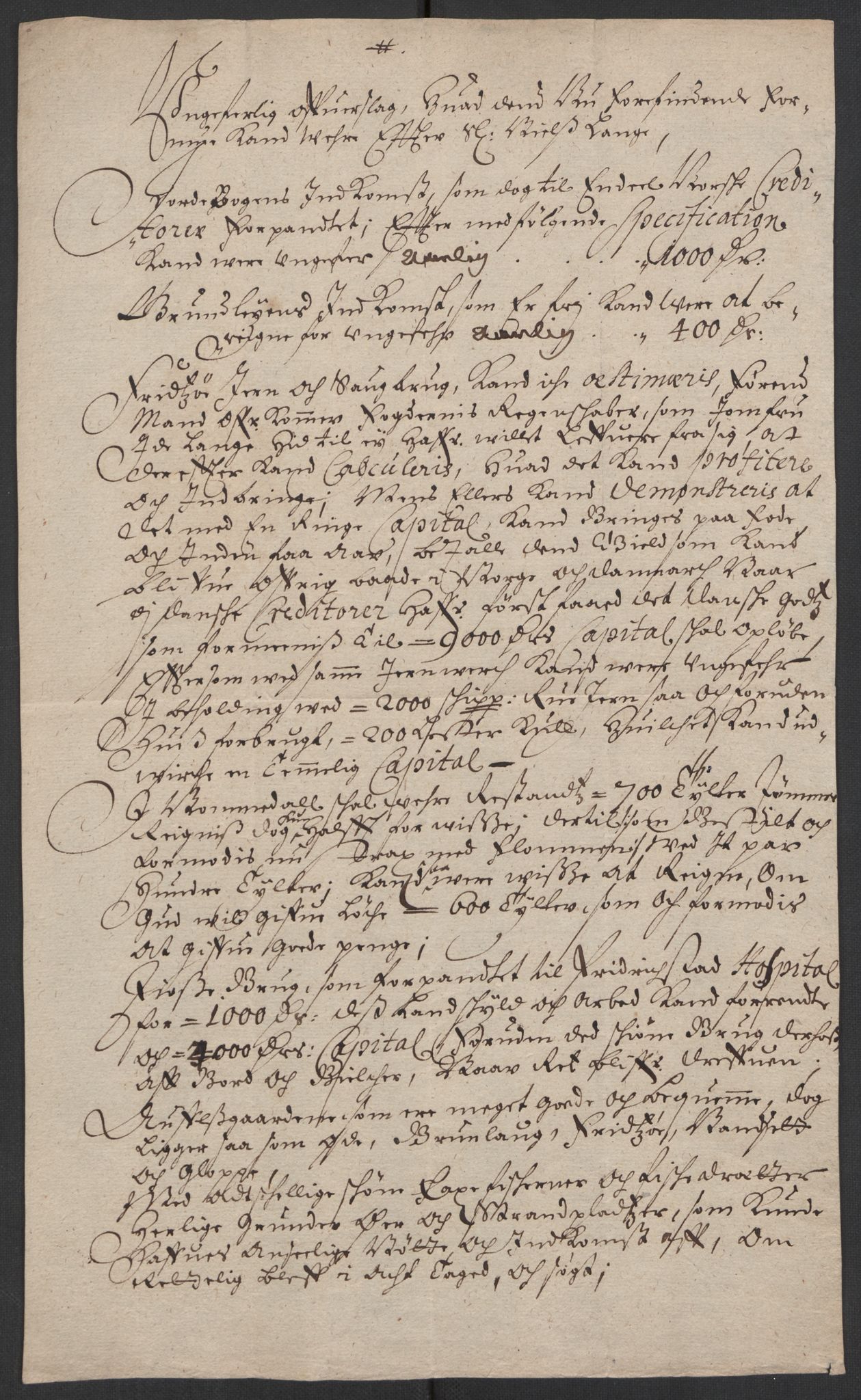 Stattholderembetet 1572-1771, AV/RA-EA-2870/El/L0024/0002: Forskjellige pakkesaker / Om arven etter Nils Lange, 1666-1667, p. 9