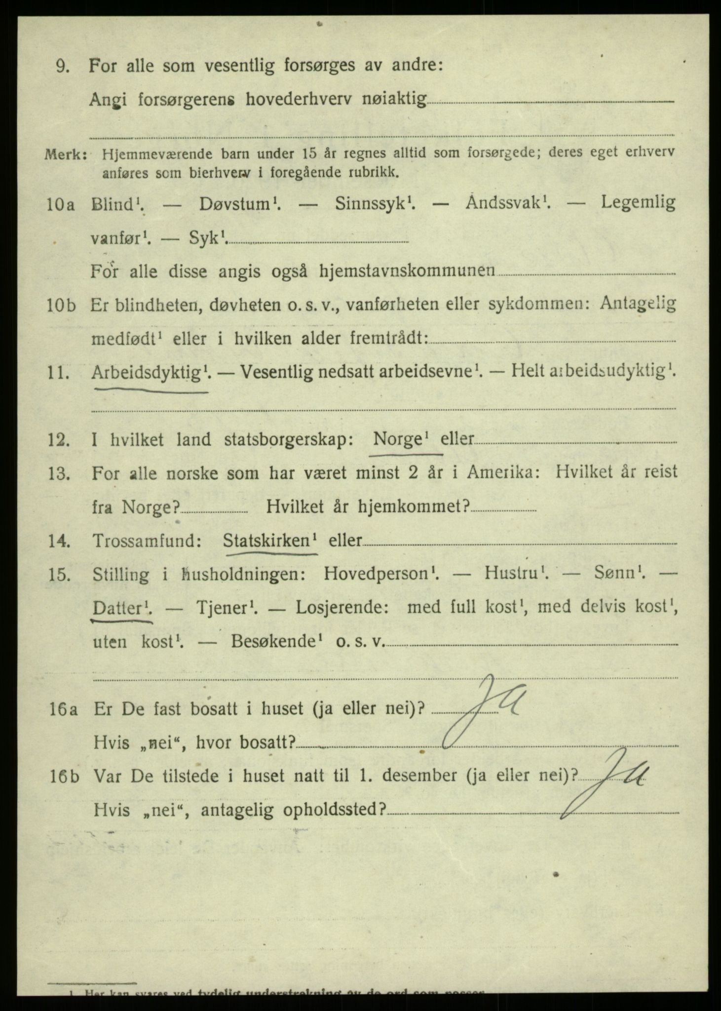 SAB, 1920 census for Askøy, 1920, p. 7603