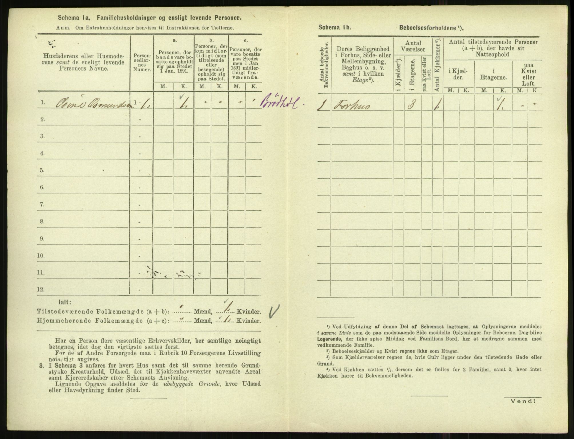 RA, 1891 census for 1002 Mandal, 1891, p. 1336