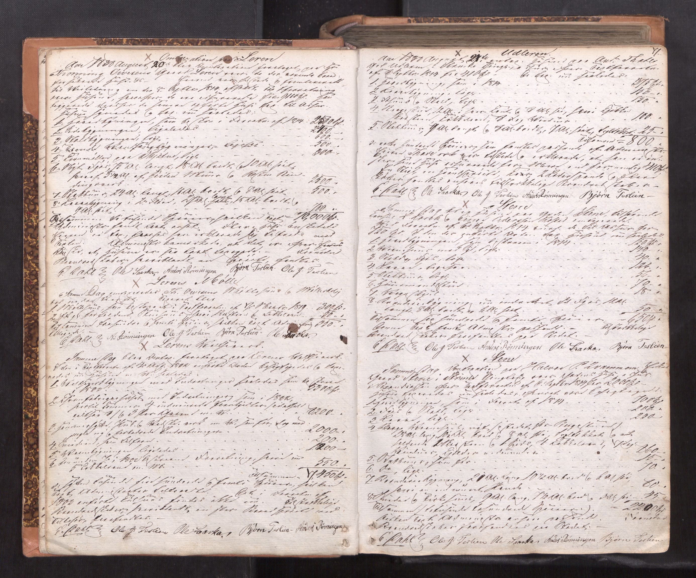 Strinda og Selbu sorenskriveri, AV/SAT-A-0015/1/1B/L0002: Ekstrarettsprot. 1b, 1837-1859, p. 16b-17a
