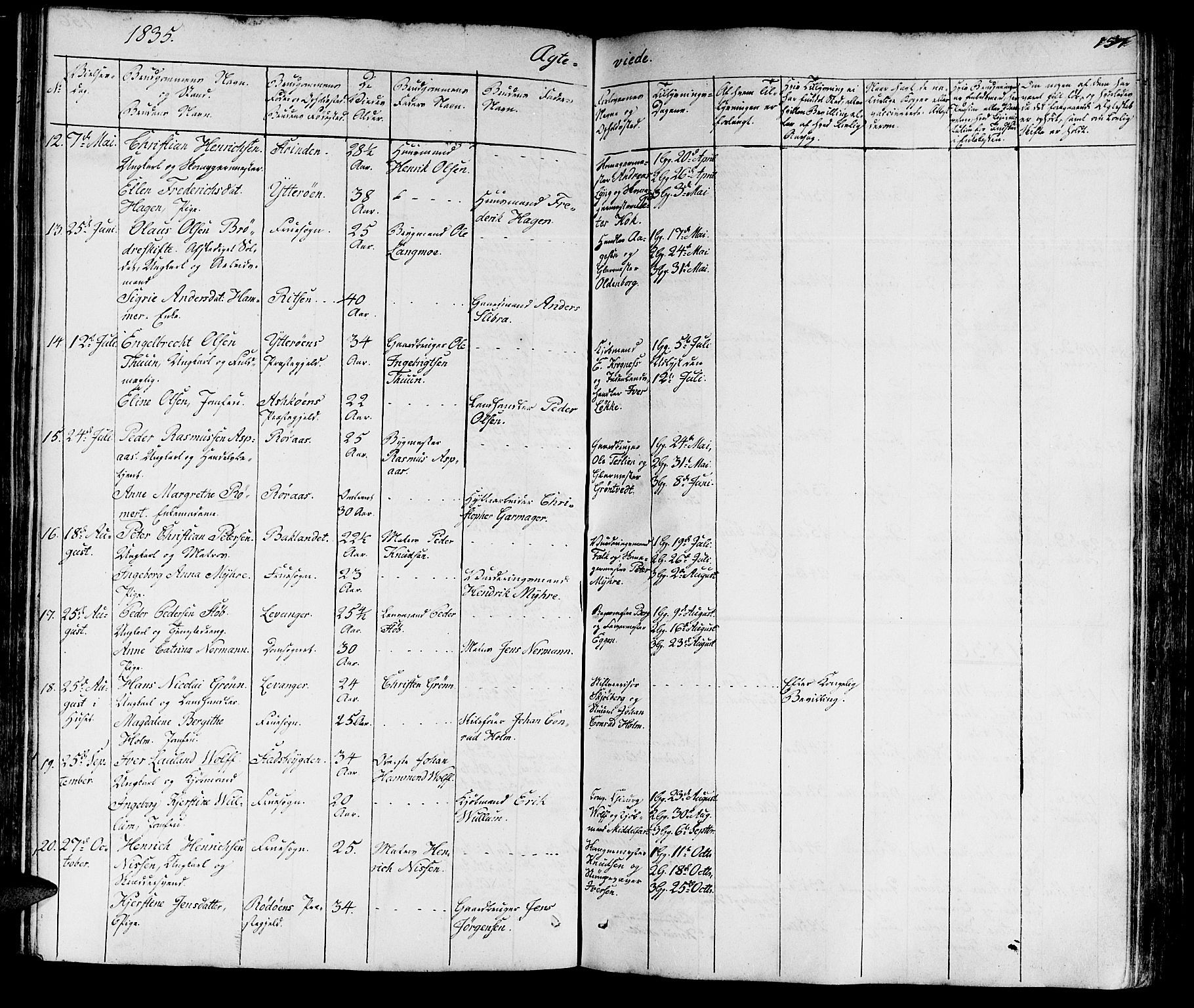 Ministerialprotokoller, klokkerbøker og fødselsregistre - Sør-Trøndelag, SAT/A-1456/602/L0136: Parish register (copy) no. 602C04, 1833-1845, p. 157