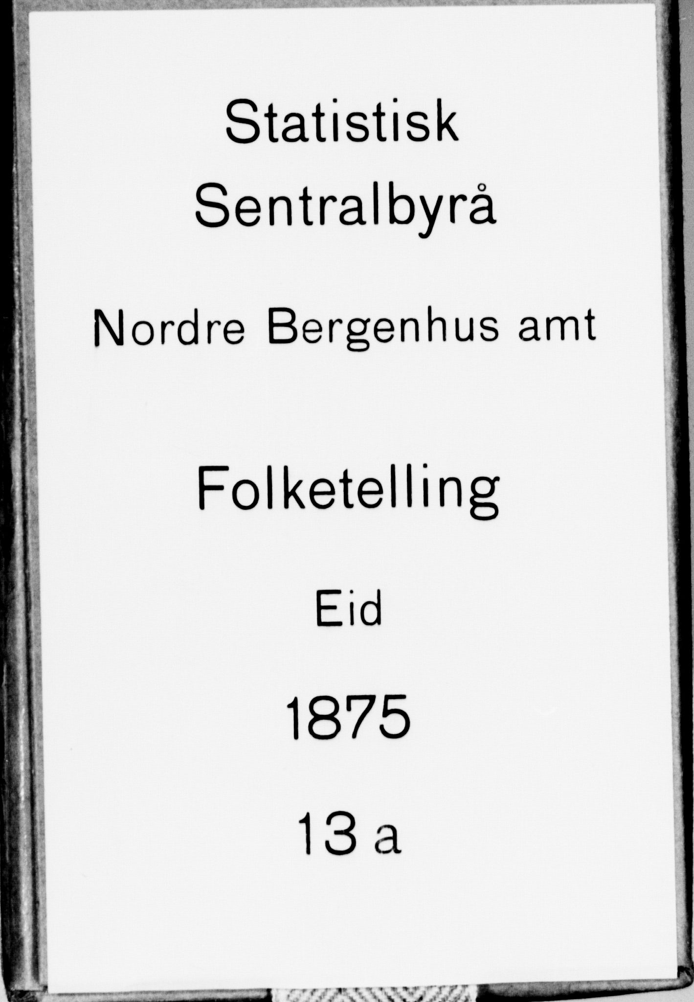 SAB, 1875 Census for 1443P Eid, 1875, p. 23
