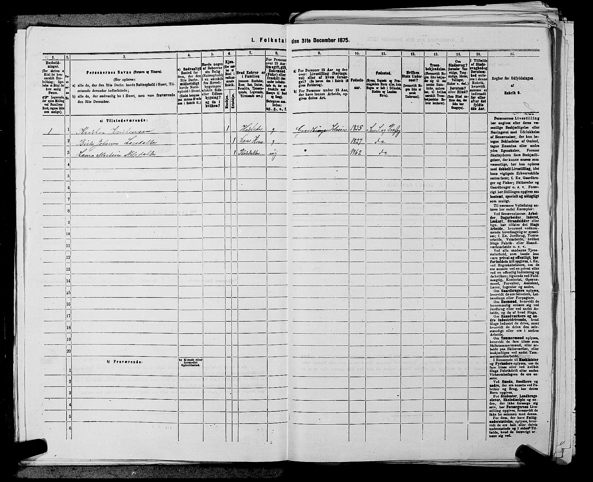 SAKO, 1875 census for 0721P Sem, 1875, p. 245