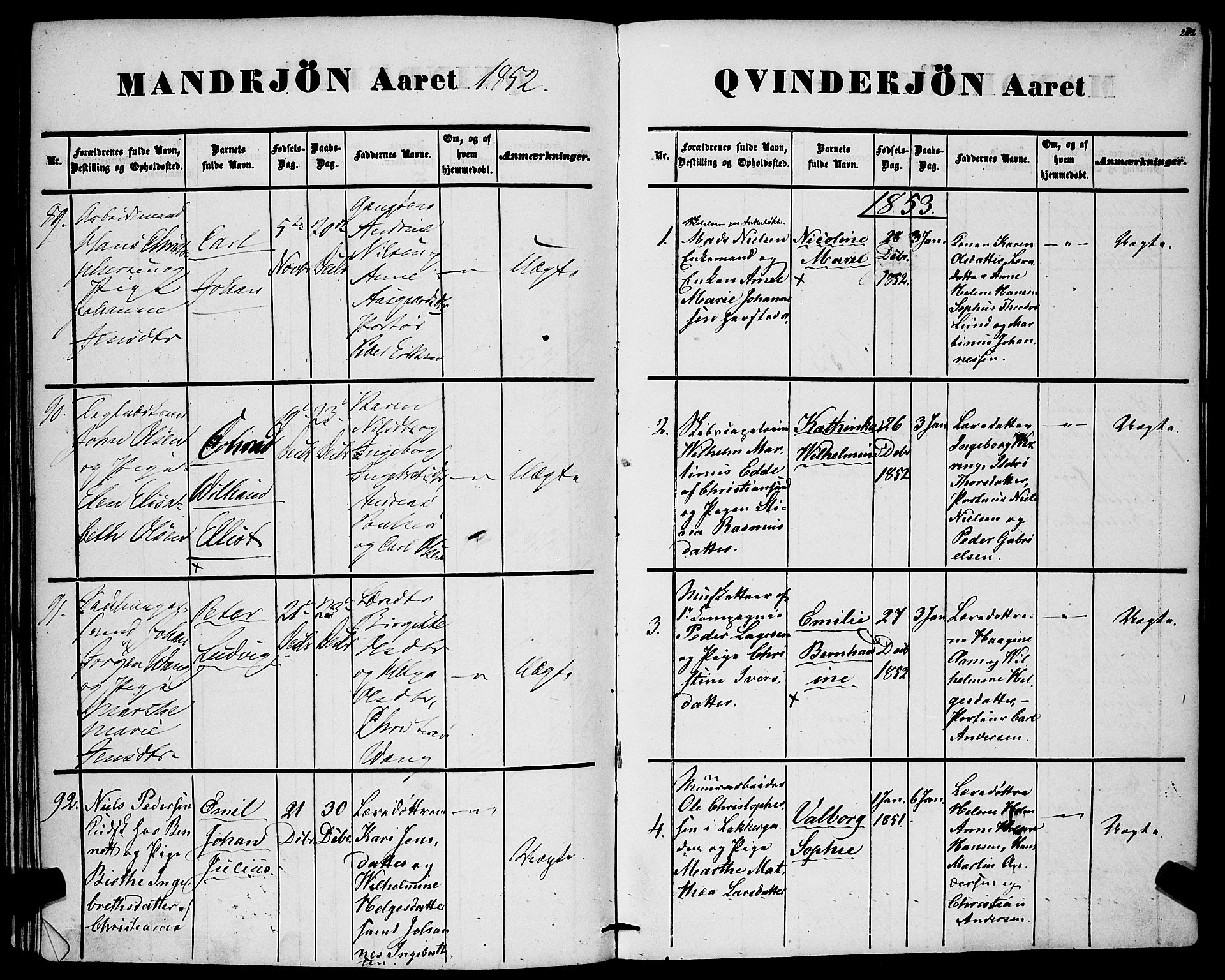 Rikshospitalet prestekontor Kirkebøker, AV/SAO-A-10309b/F/L0003: Parish register (official) no. 3, 1841-1853, p. 272