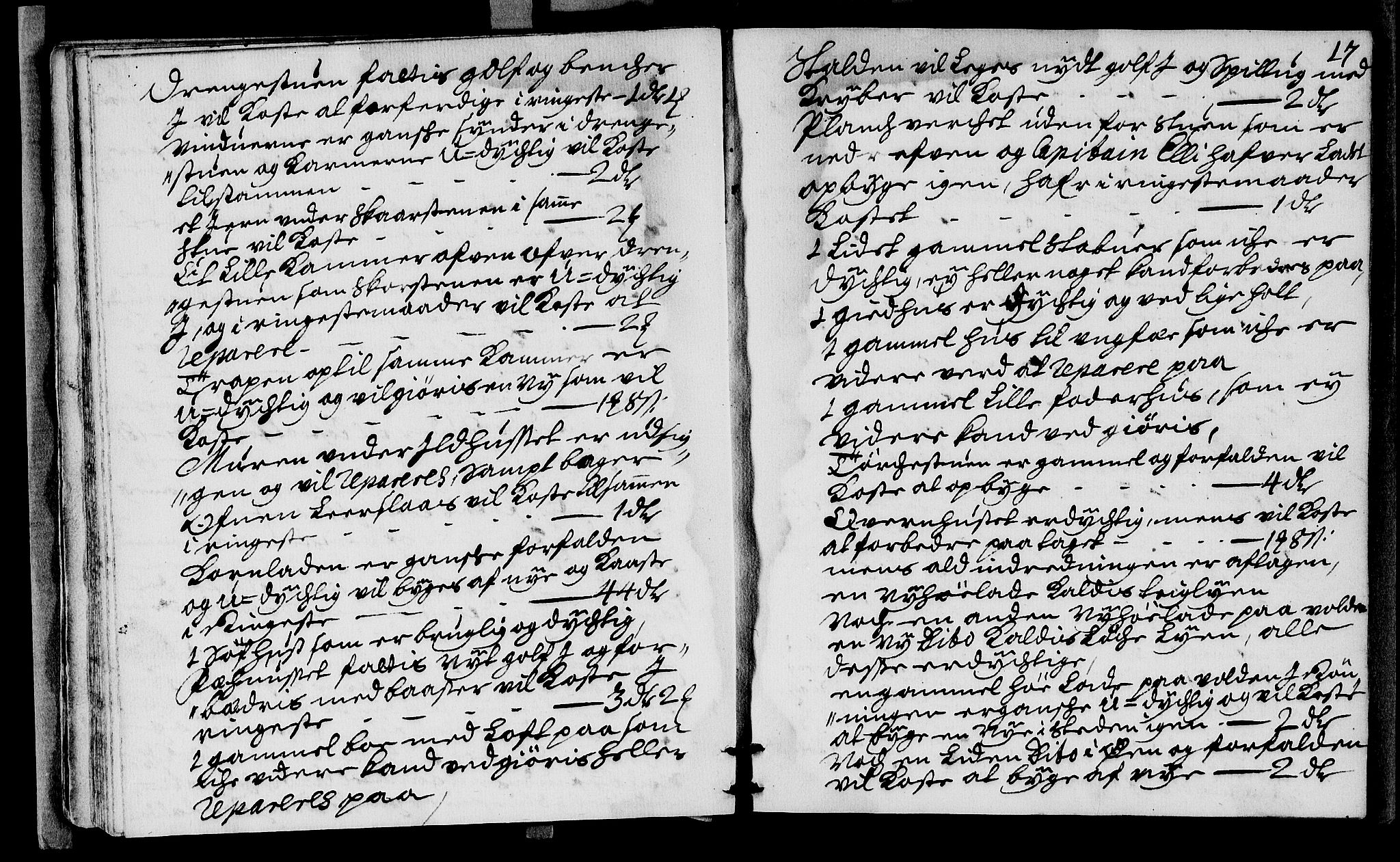 Sorenskriverier i Gudbrandsdalen, AV/SAH-TING-036/G/Gb/Gba/L0030: Tingbok - Nord-Gudbrandsdal, 1702, p. 16b-17a