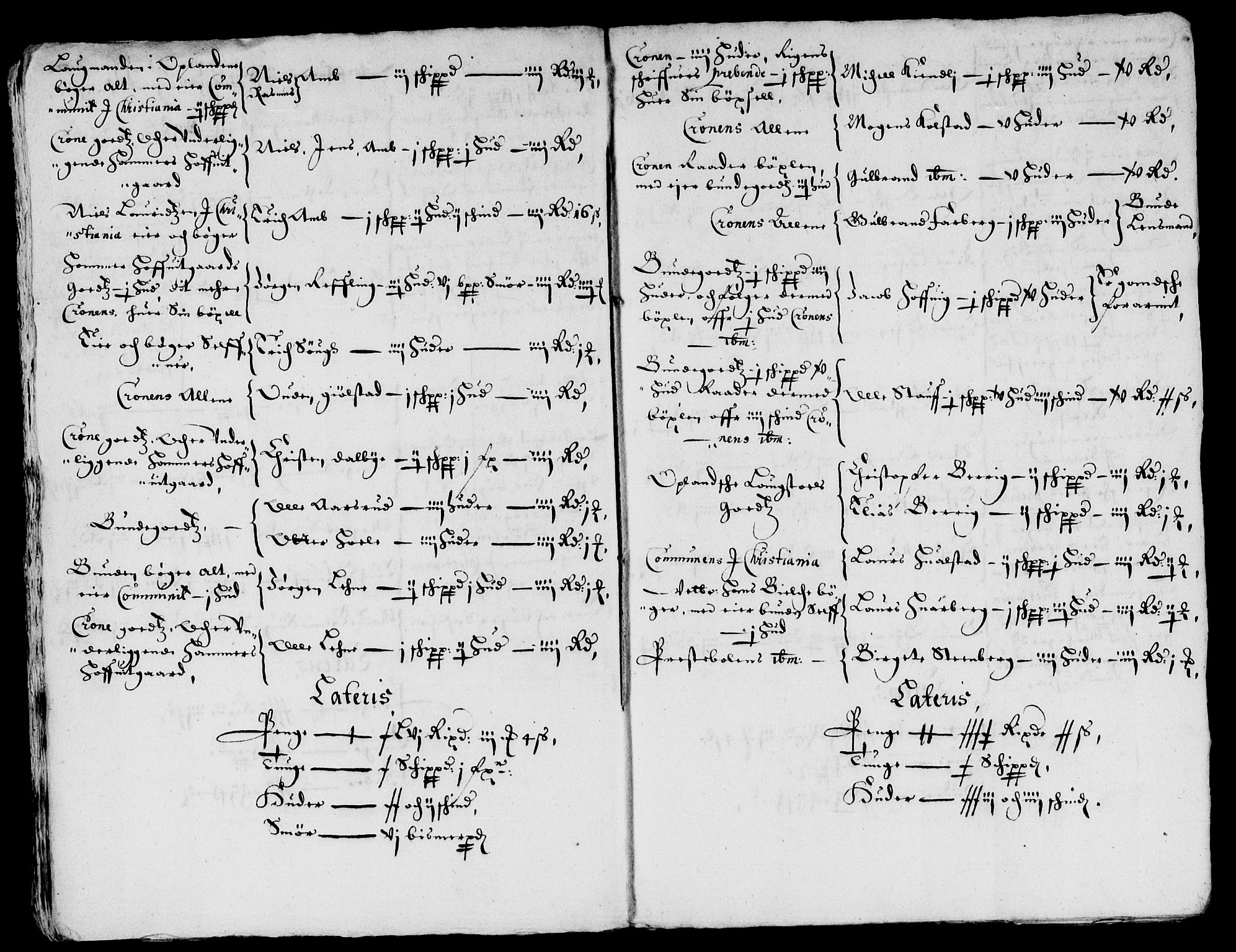 Rentekammeret inntil 1814, Reviderte regnskaper, Lensregnskaper, AV/RA-EA-5023/R/Rb/Rba/L0222: Akershus len, 1654-1655