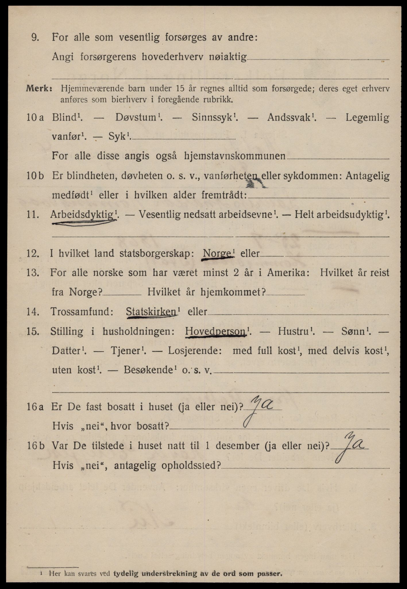 SAT, 1920 census for Molde, 1920, p. 5566