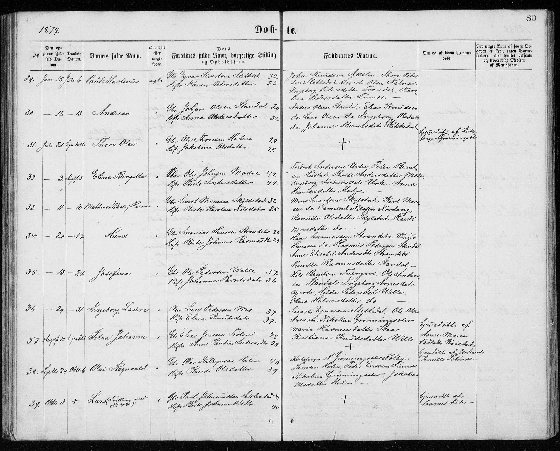 Ministerialprotokoller, klokkerbøker og fødselsregistre - Møre og Romsdal, AV/SAT-A-1454/515/L0214: Parish register (copy) no. 515C01, 1865-1883, p. 80