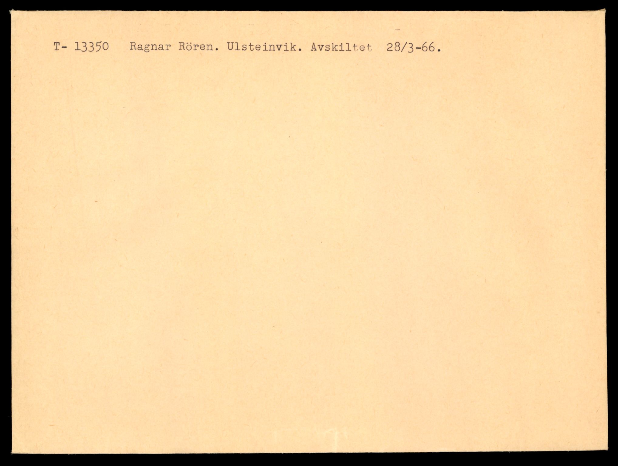 Møre og Romsdal vegkontor - Ålesund trafikkstasjon, AV/SAT-A-4099/F/Fe/L0038: Registreringskort for kjøretøy T 13180 - T 13360, 1927-1998, p. 2835