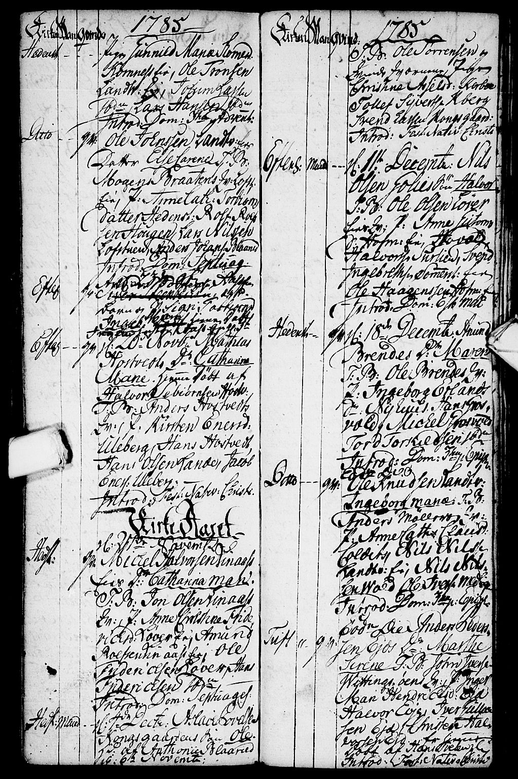 Sandsvær kirkebøker, AV/SAKO-A-244/G/Ga/L0001: Parish register (copy) no. I 1, 1775-1786