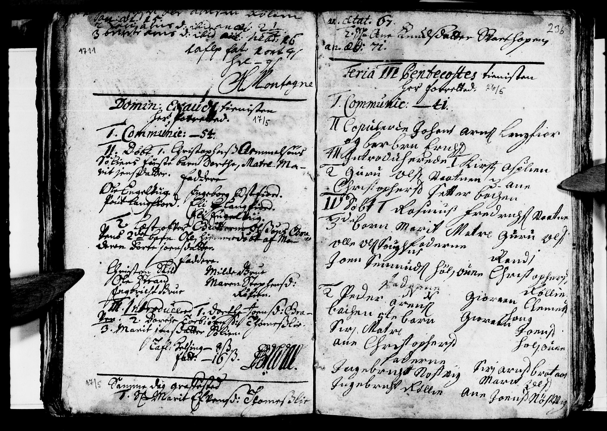 Ministerialprotokoller, klokkerbøker og fødselsregistre - Nordland, SAT/A-1459/814/L0220: Parish register (official) no. 814A01, 1677-1717, p. 236