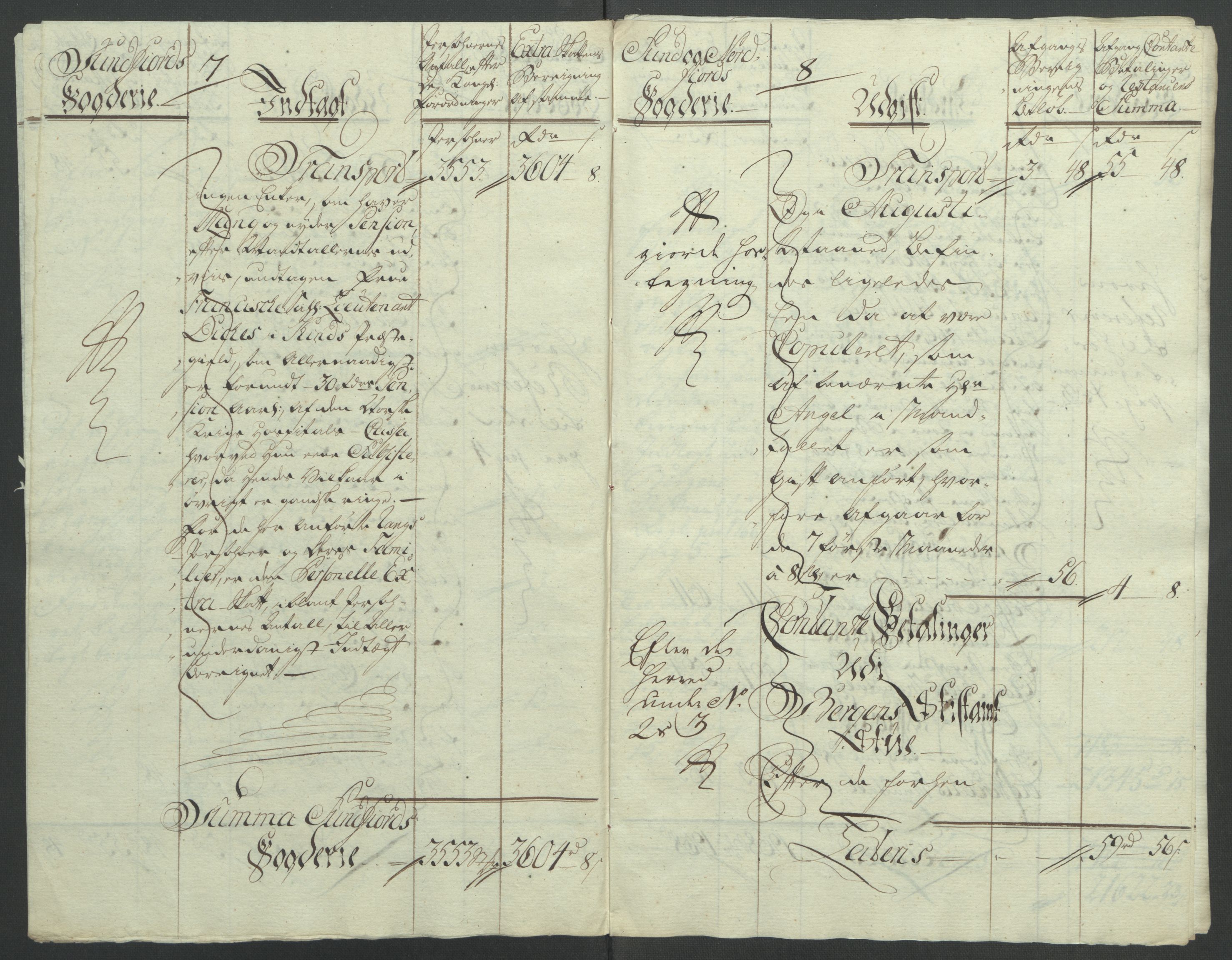 Rentekammeret inntil 1814, Reviderte regnskaper, Fogderegnskap, AV/RA-EA-4092/R53/L3550: Ekstraskatten Sunn- og Nordfjord, 1762-1771, p. 162