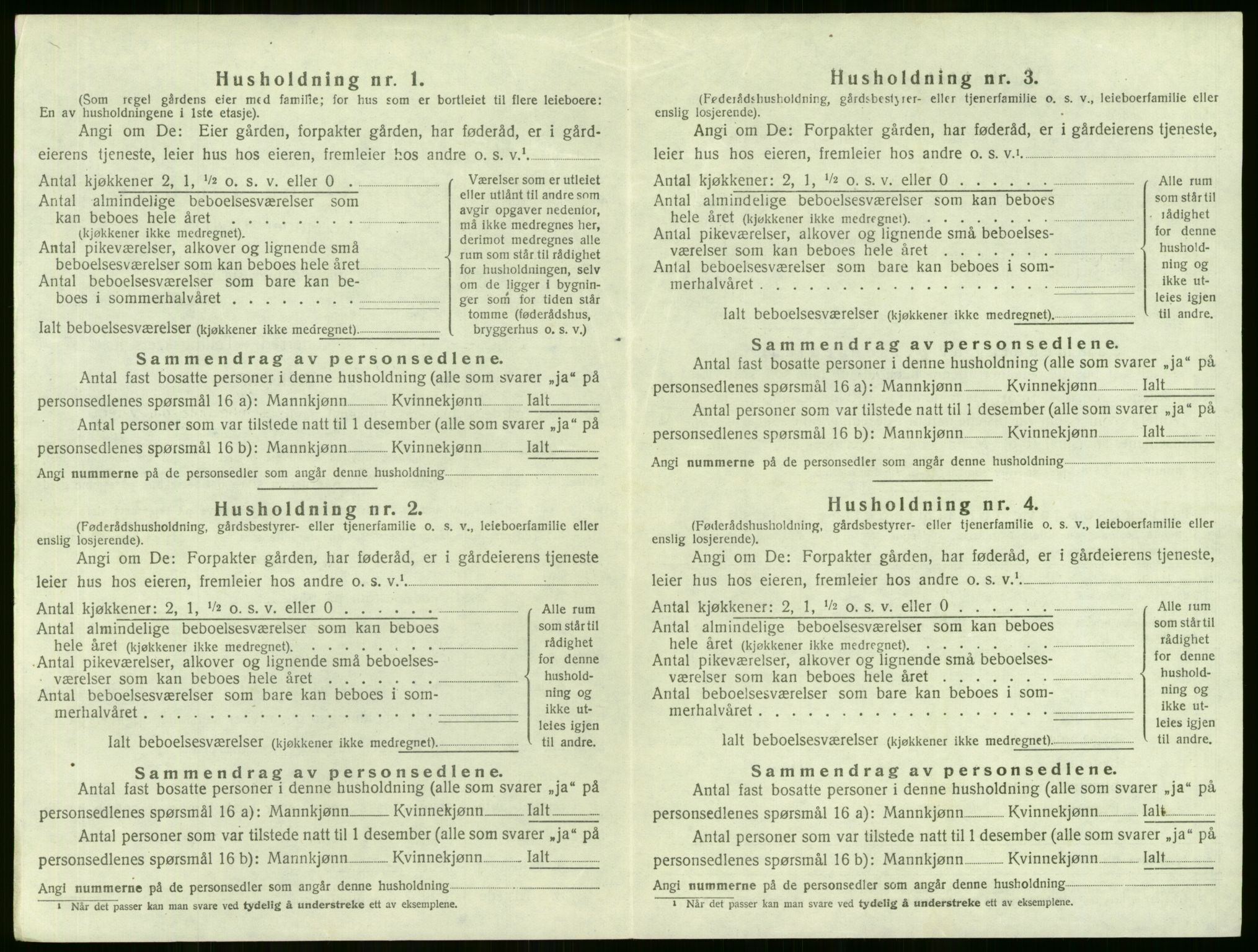 SAKO, 1920 census for Lier, 1920, p. 1075