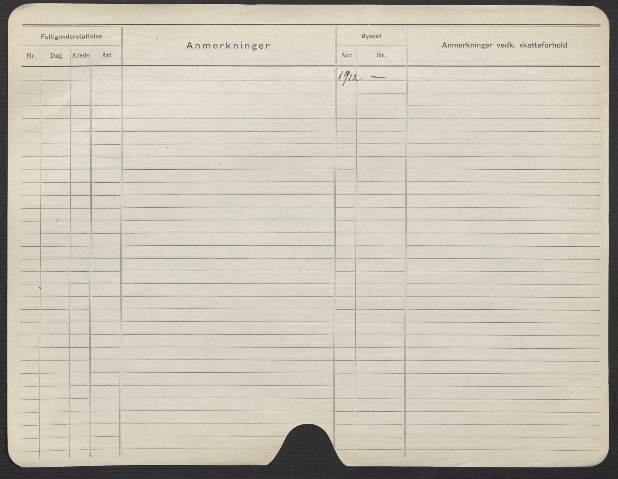 Oslo folkeregister, Registerkort, SAO/A-11715/F/Fa/Fac/L0024: Kvinner, 1906-1914, p. 201b