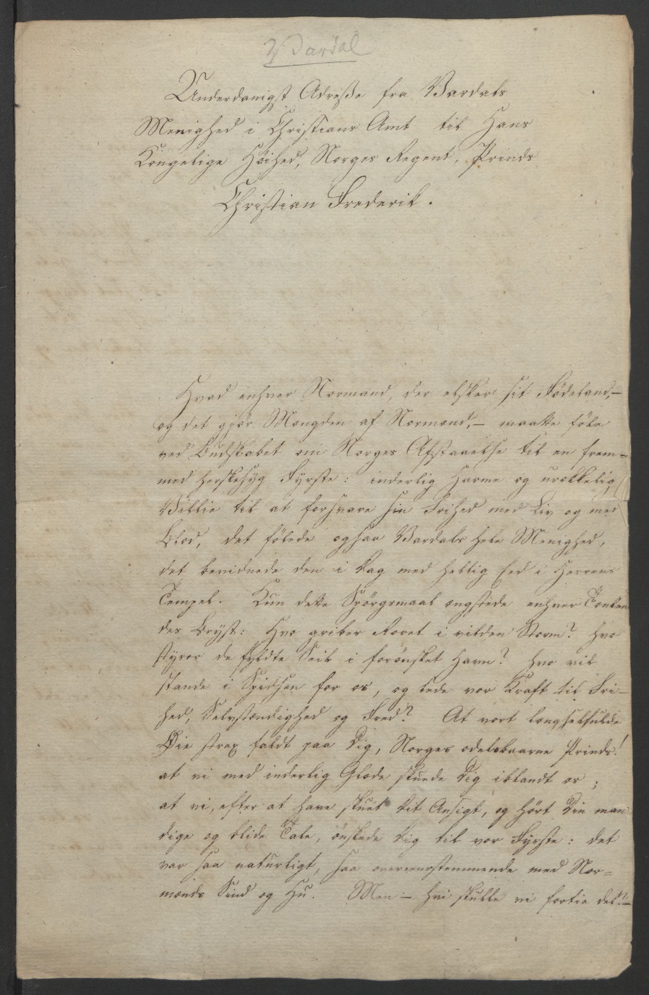 Statsrådssekretariatet, RA/S-1001/D/Db/L0007: Fullmakter for Eidsvollsrepresentantene i 1814. , 1814, p. 293
