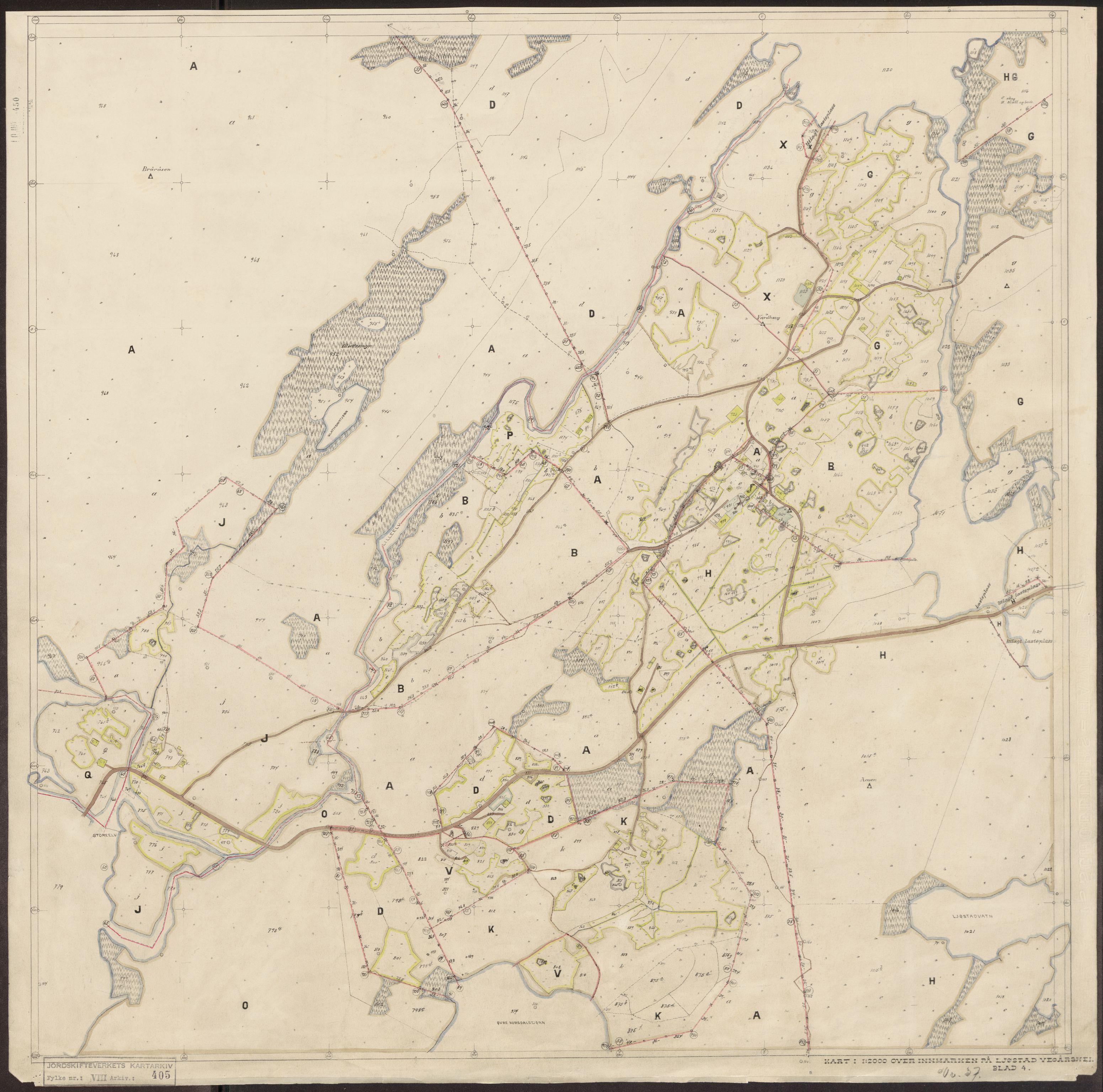 Jordskifteverkets kartarkiv, RA/S-3929/T, 1859-1988, p. 571
