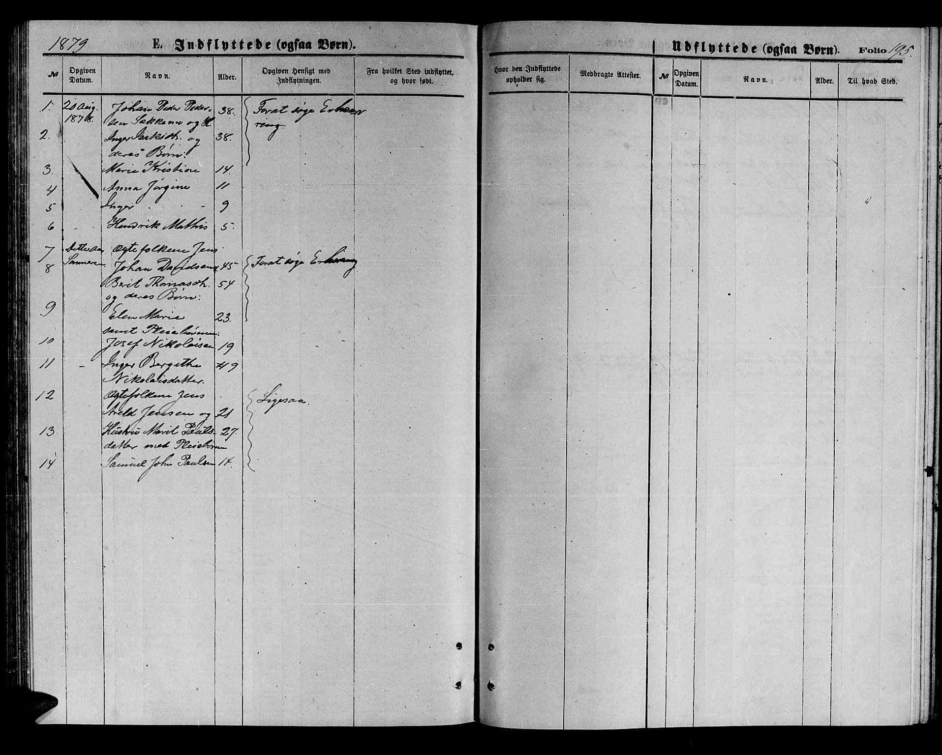 Kistrand/Porsanger sokneprestembete, SATØ/S-1351/H/Hb/L0003.klokk: Parish register (copy) no. 3, 1874-1885, p. 195