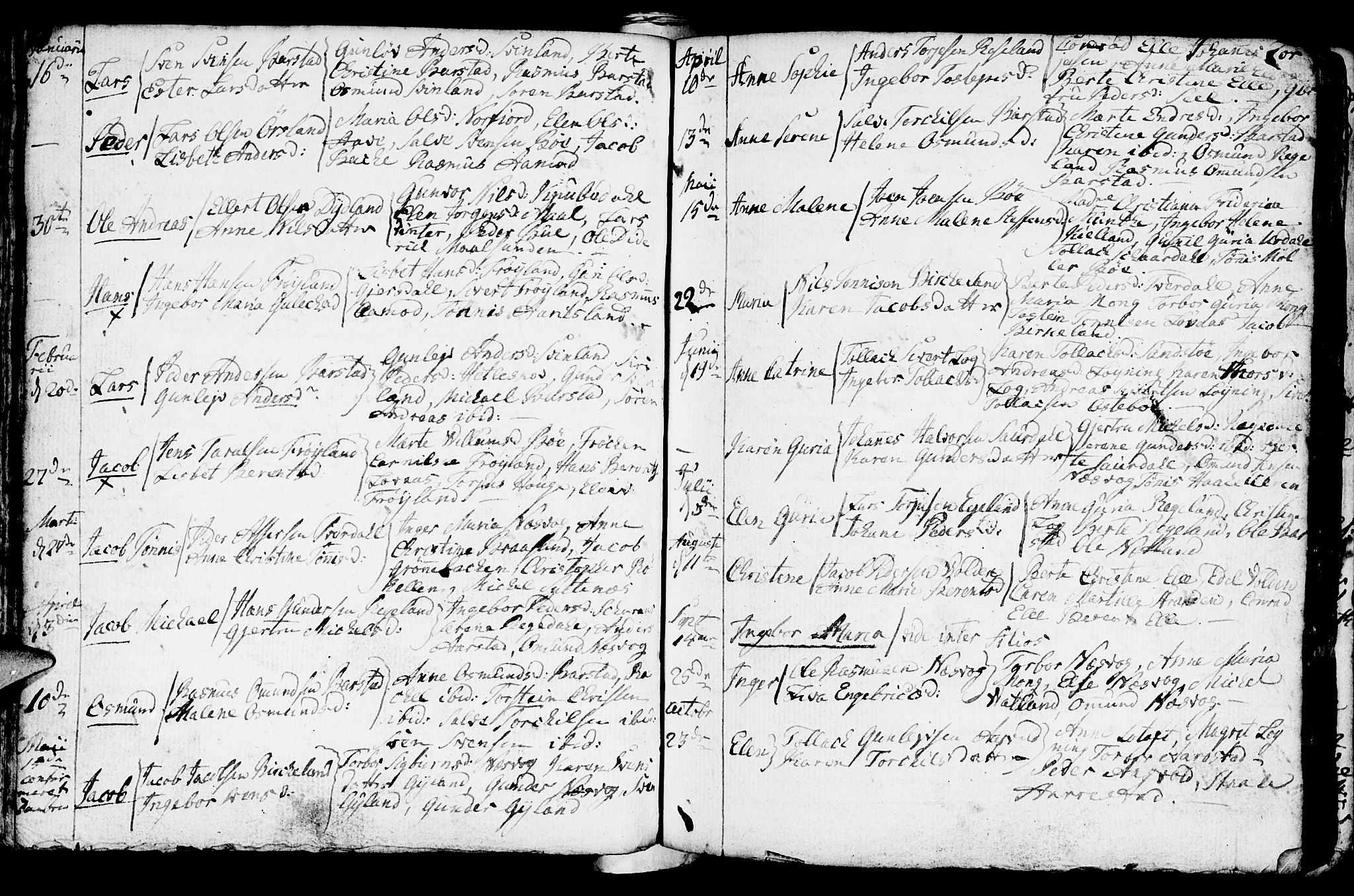 Sokndal sokneprestkontor, AV/SAST-A-101808: Parish register (official) no. A 4, 1762-1811