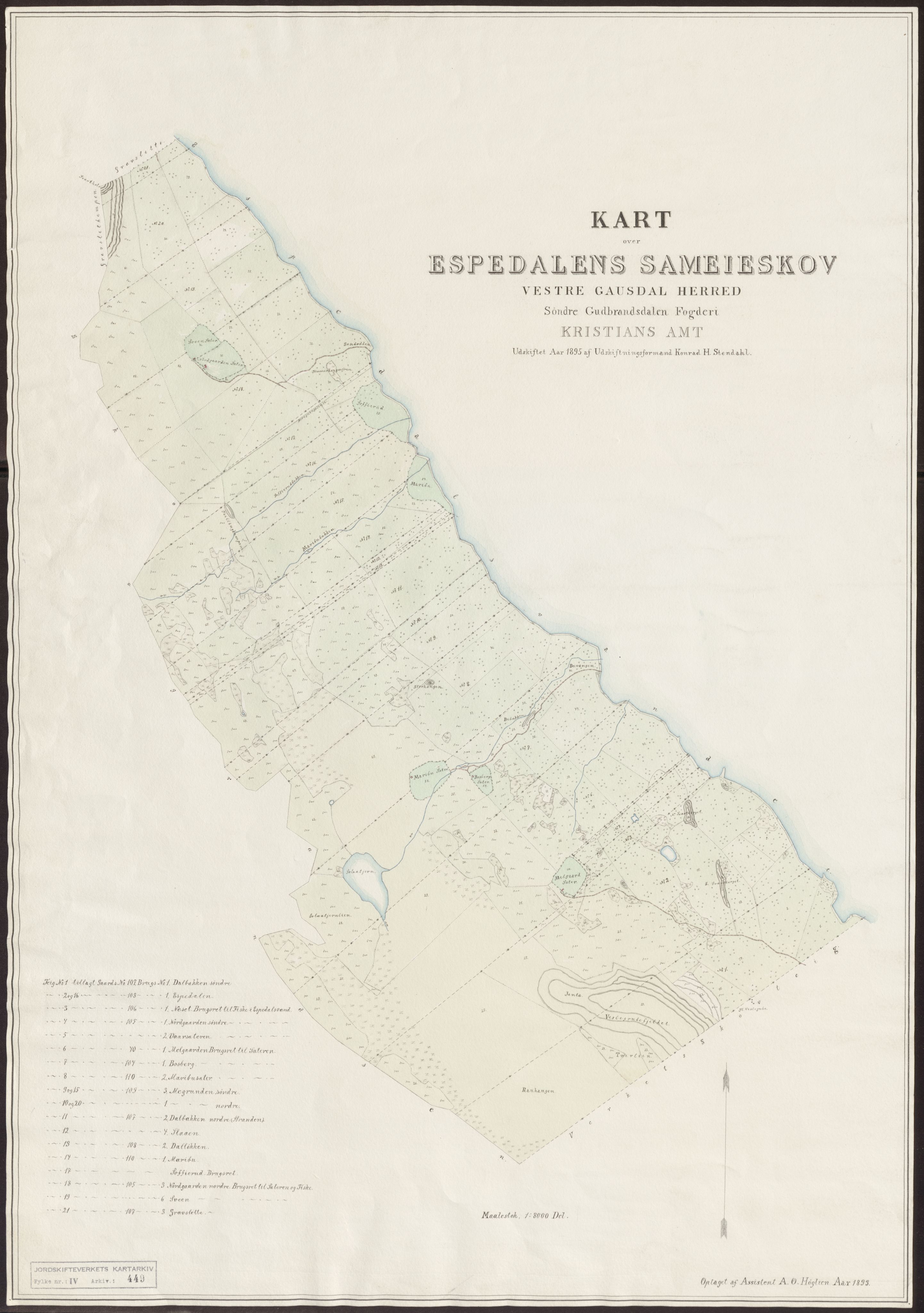 Jordskifteverkets kartarkiv, AV/RA-S-3929/T, 1859-1988, p. 531