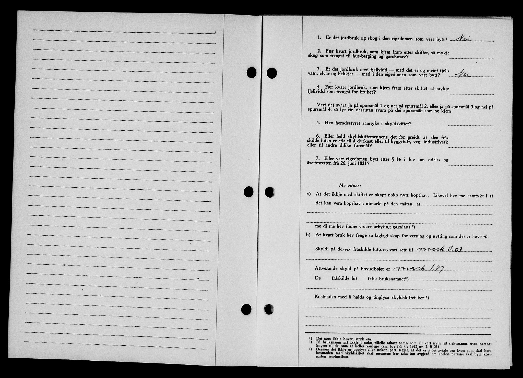 Karmsund sorenskriveri, SAST/A-100311/01/II/IIB/L0098: Mortgage book no. 78A, 1949-1950, Diary no: : 2979/1949