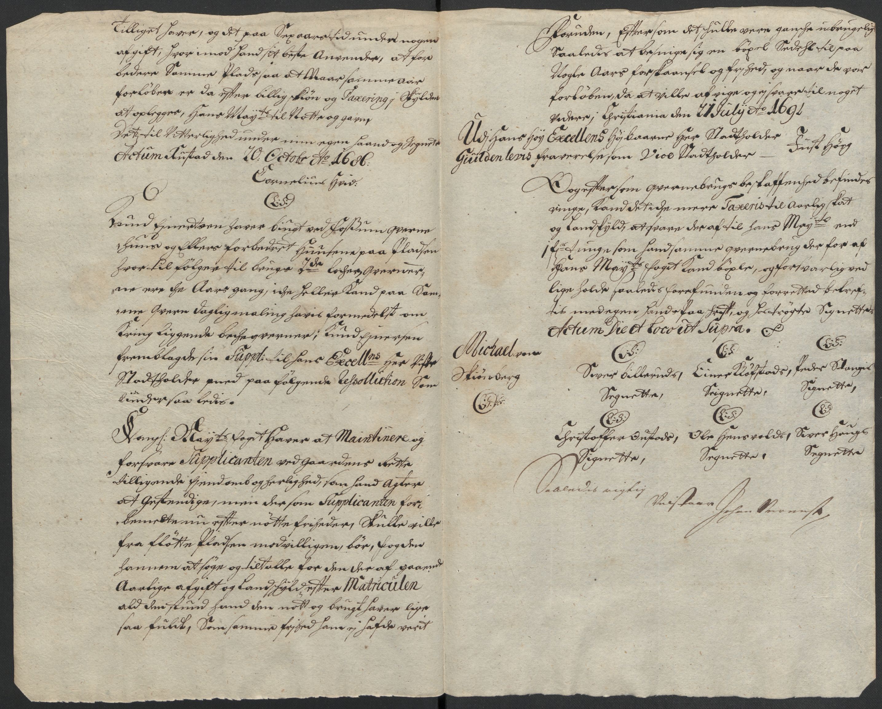 Rentekammeret inntil 1814, Reviderte regnskaper, Fogderegnskap, RA/EA-4092/R18/L1296: Fogderegnskap Hadeland, Toten og Valdres, 1698, p. 234