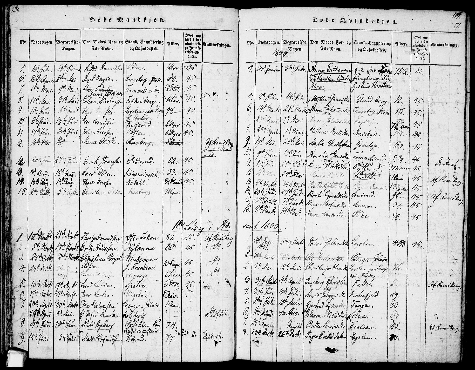 Rødenes prestekontor Kirkebøker, AV/SAO-A-2005/F/Fa/L0004: Parish register (official) no. I 4, 1814-1838, p. 114