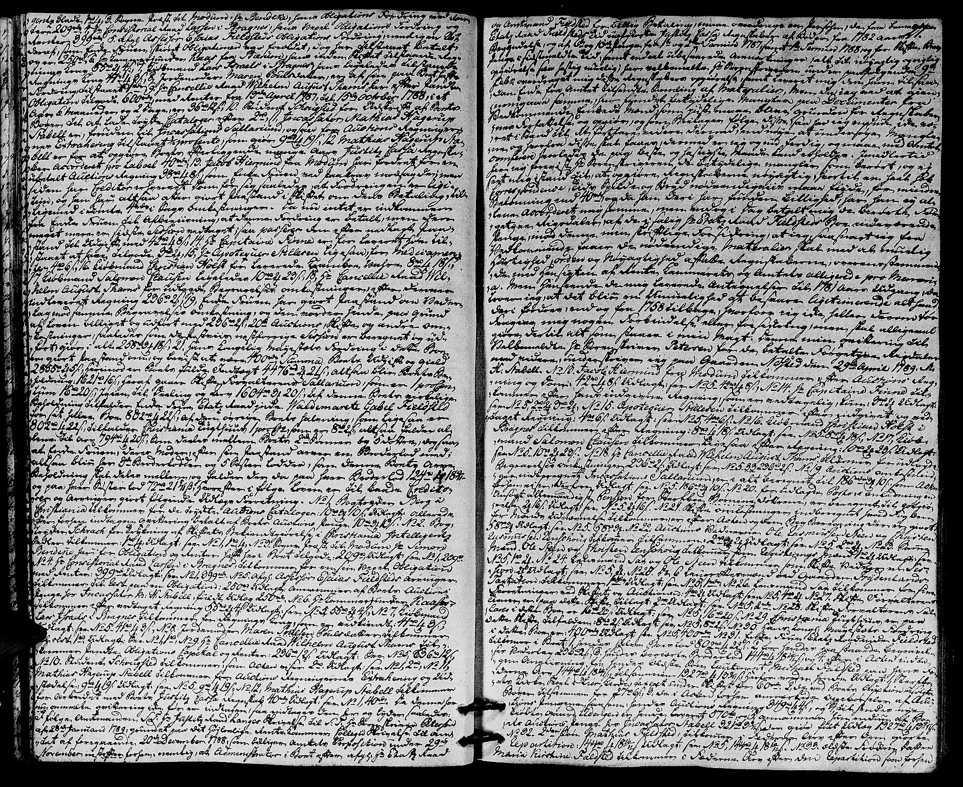 Lier, Røyken og Hurum sorenskriveri, AV/SAKO-A-89/H/Hc/L0007a: Skifteprotokoll, 1789-1799, p. 26b-27a