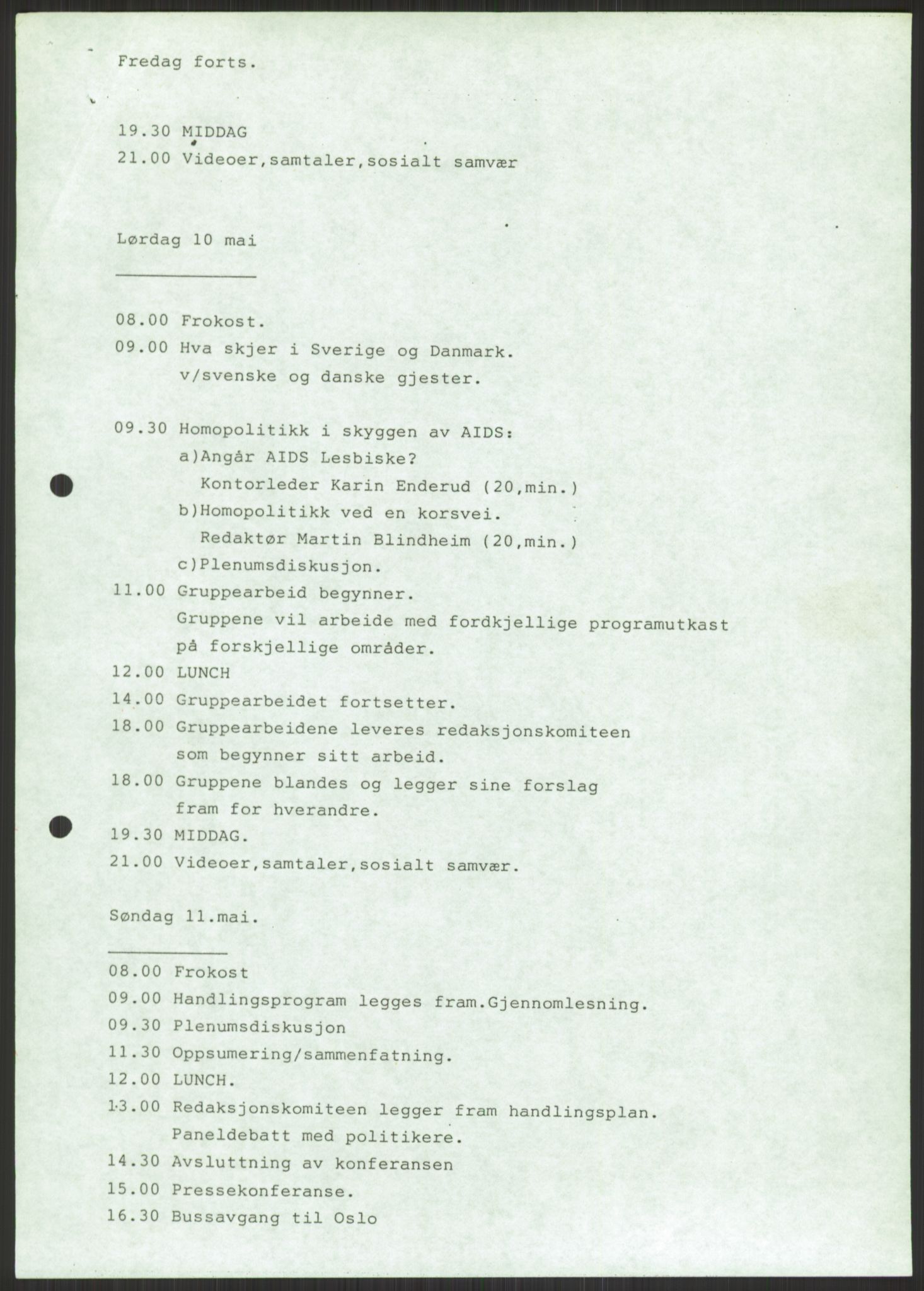 Det Norske Forbundet av 1948/Landsforeningen for Lesbisk og Homofil Frigjøring, RA/PA-1216/D/Db/L0001: Aids, 1983-1987, p. 1059