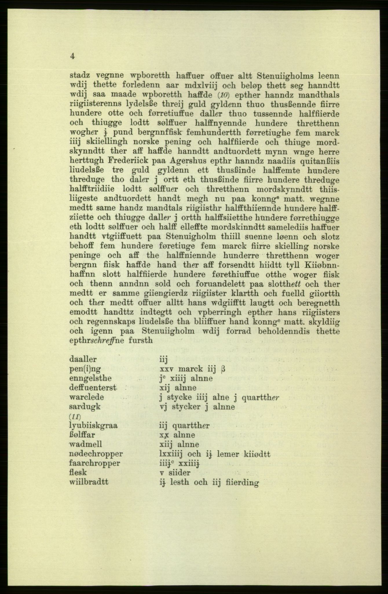 Publikasjoner utgitt av Arkivverket, PUBL/PUBL-001/C/0006: Bind 6: Rekneskapsbøker for Trondheims len 1548-1549 og 1557-1559, 1548-1559, p. 4