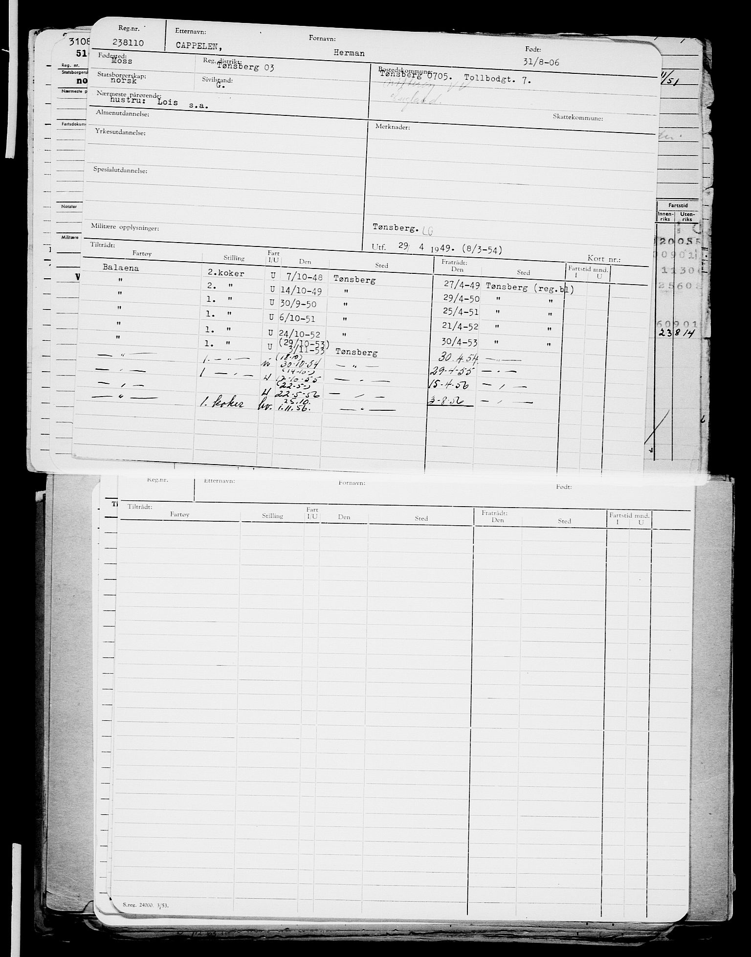 Direktoratet for sjømenn, AV/RA-S-3545/G/Gb/L0066: Hovedkort, 1906, p. 668