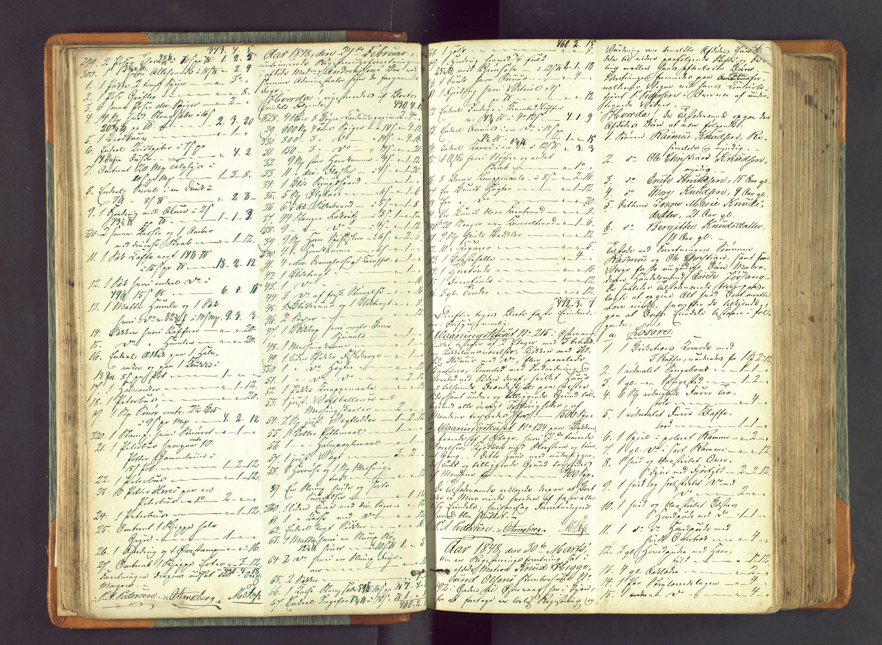 Stavanger byfogd, AV/SAST-A-101408/001/5/50/503BA/L0002: Registreringsprotokoll, 1846-1864, p. 36