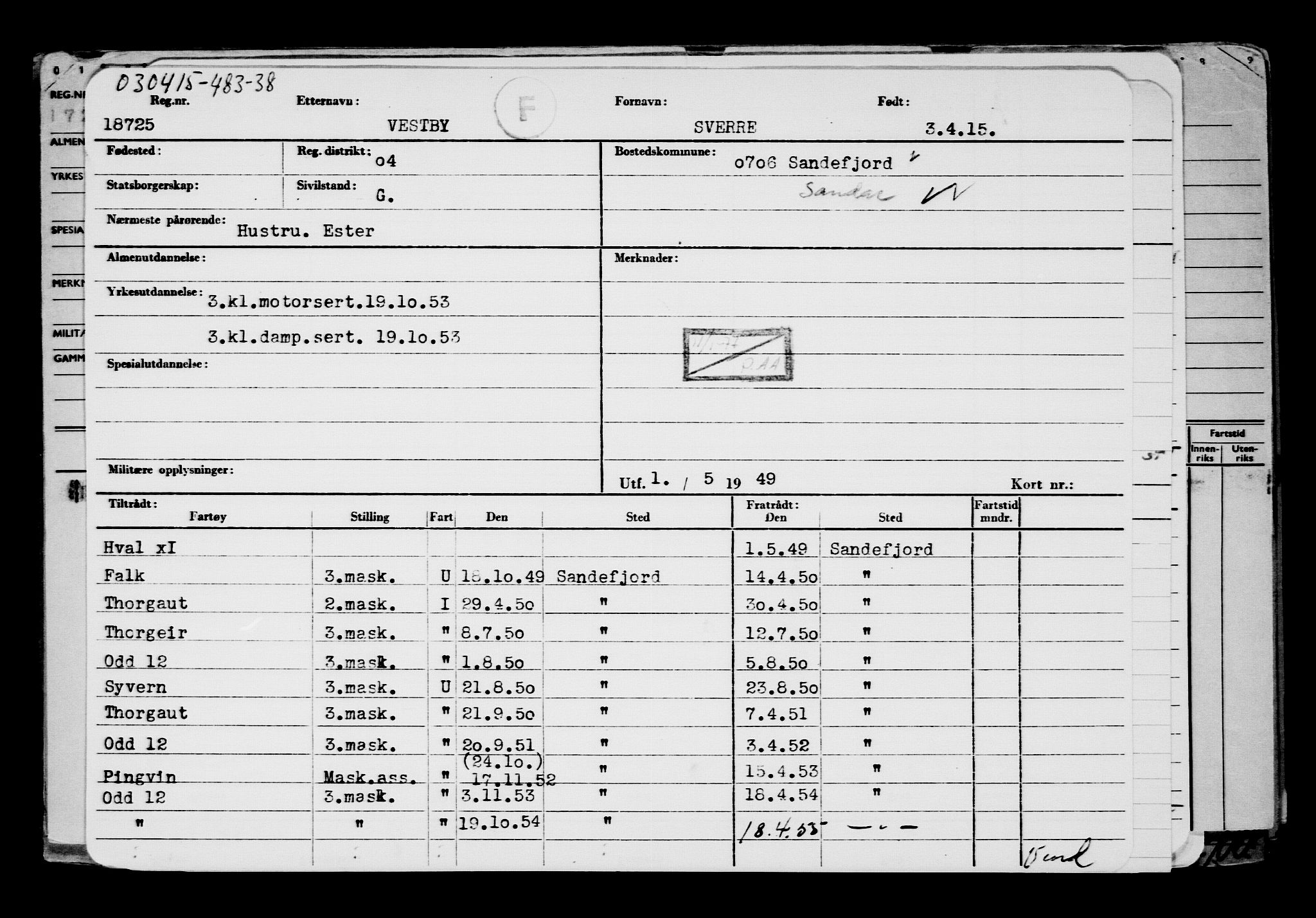 Direktoratet for sjømenn, AV/RA-S-3545/G/Gb/L0128: Hovedkort, 1915, p. 626