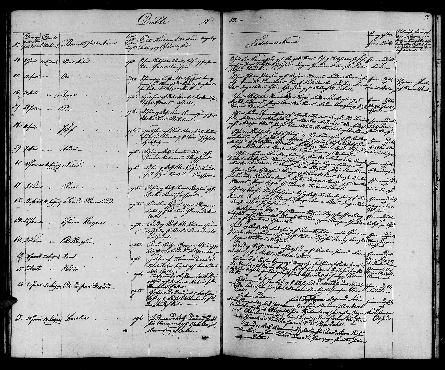Vadsø sokneprestkontor, SATØ/S-1325/H/Hb/L0001klokker: Parish register (copy) no. 1, 1843-1853, p. 57
