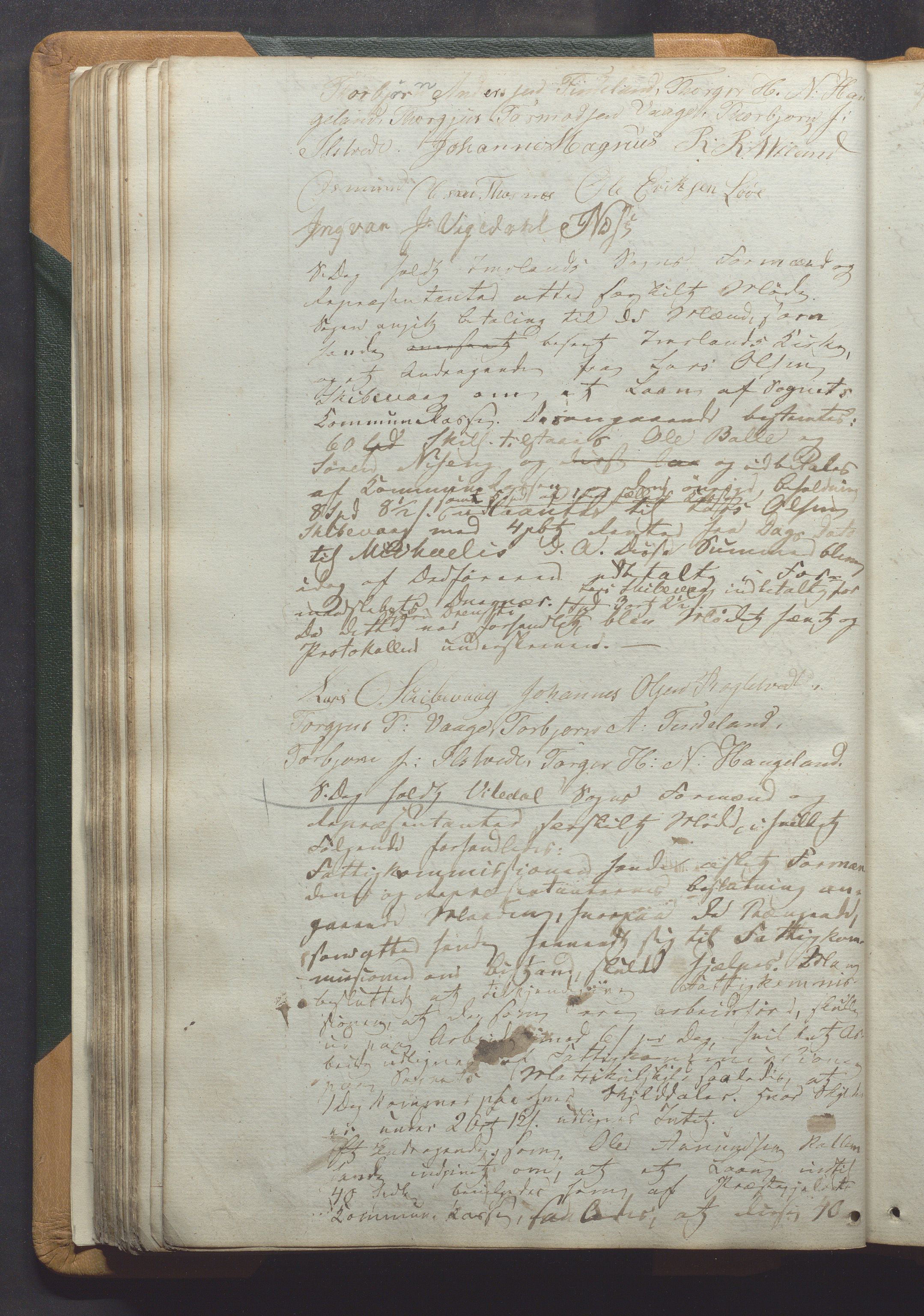 Vikedal kommune - Formannskapet, IKAR/K-100598/Aaa/L0001: Møtebok, 1837-1874, p. 85b