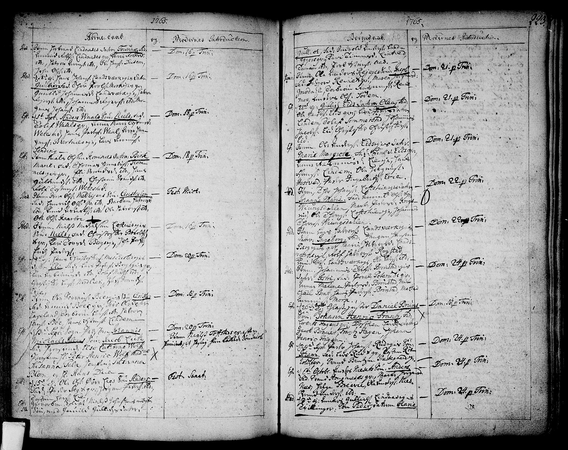 Sandsvær kirkebøker, SAKO/A-244/F/Fa/L0002a: Parish register (official) no. I 2, 1725-1809, p. 223