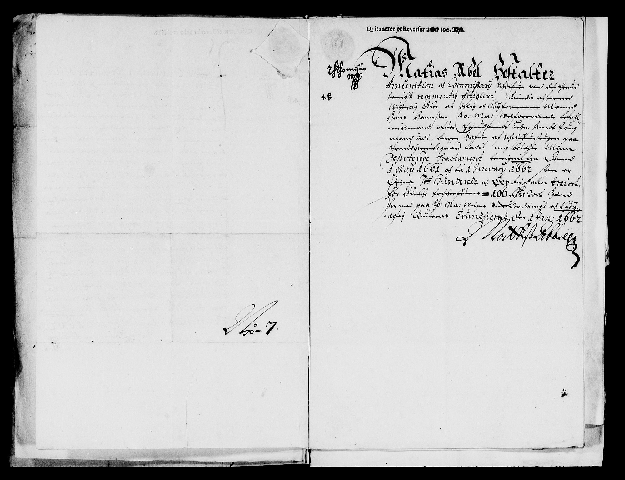 Rentekammeret inntil 1814, Reviderte regnskaper, Lensregnskaper, AV/RA-EA-5023/R/Rb/Rbw/L0148: Trondheim len, 1661