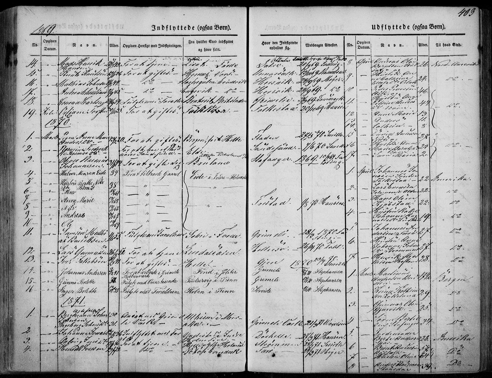 Askvoll sokneprestembete, AV/SAB-A-79501/H/Haa/Haaa/L0011/0002: Parish register (official) no. A 11 II, 1845-1878, p. 403