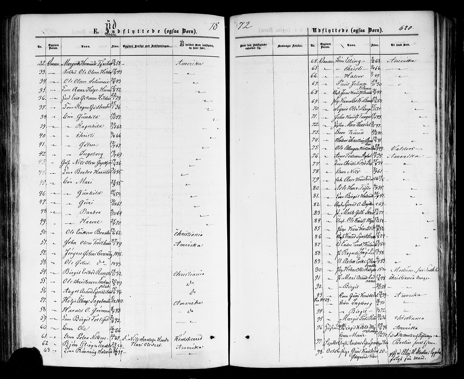 Nes kirkebøker, AV/SAKO-A-236/F/Fa/L0010: Parish register (official) no. 10, 1864-1880, p. 620