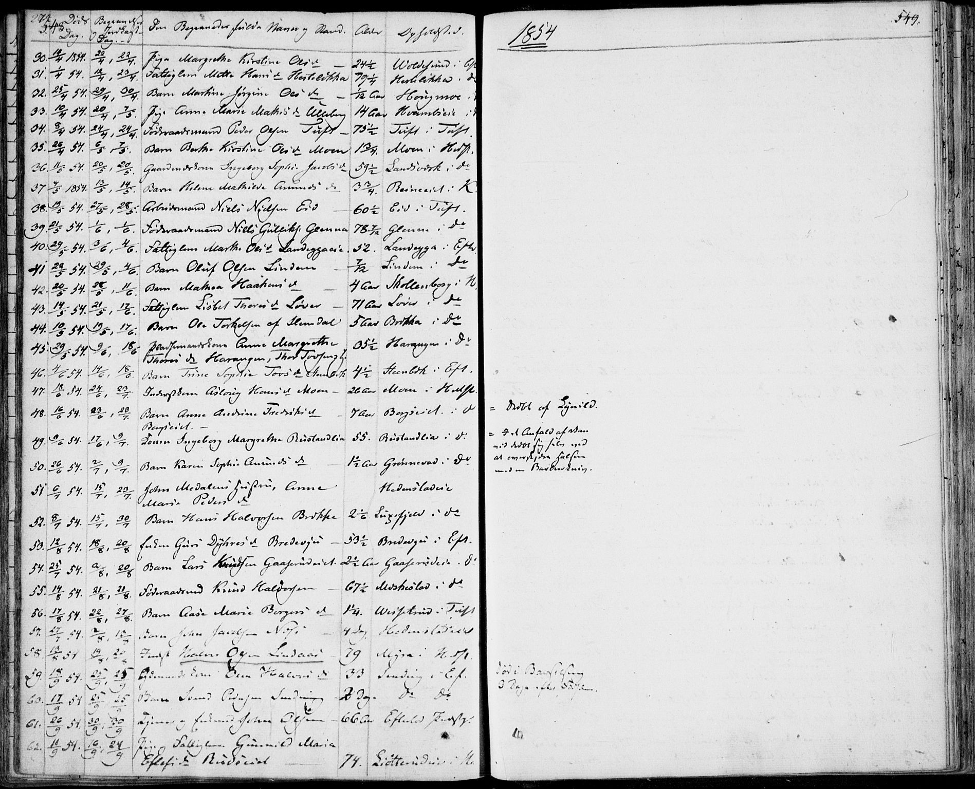 Sandsvær kirkebøker, AV/SAKO-A-244/F/Fa/L0005: Parish register (official) no. I 5, 1840-1856, p. 548-549