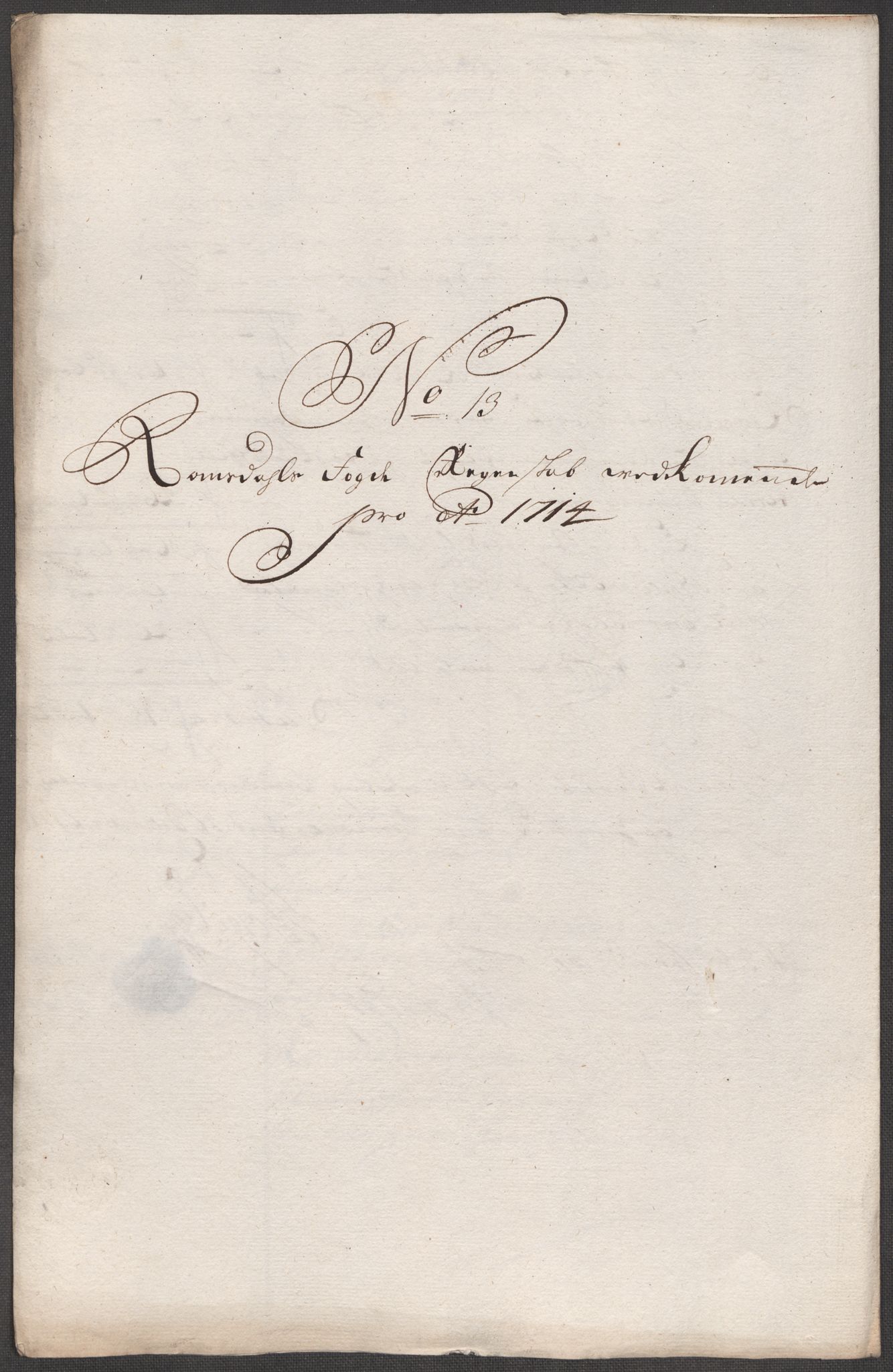 Rentekammeret inntil 1814, Reviderte regnskaper, Fogderegnskap, RA/EA-4092/R55/L3662: Fogderegnskap Romsdal, 1713-1714, p. 390