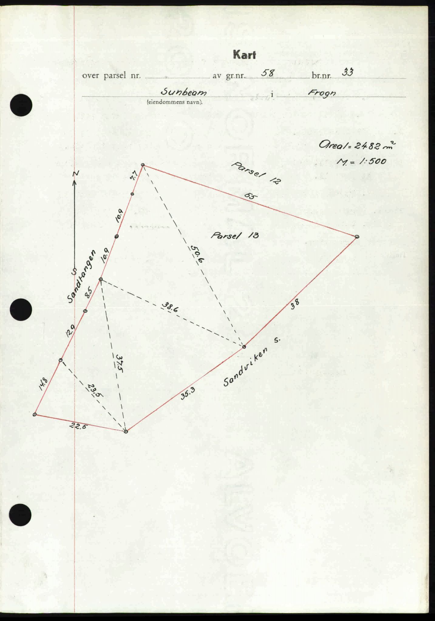 Follo sorenskriveri, AV/SAO-A-10274/G/Ga/Gaa/L0085: Mortgage book no. I 85, 1948-1948, Diary no: : 4525/1948