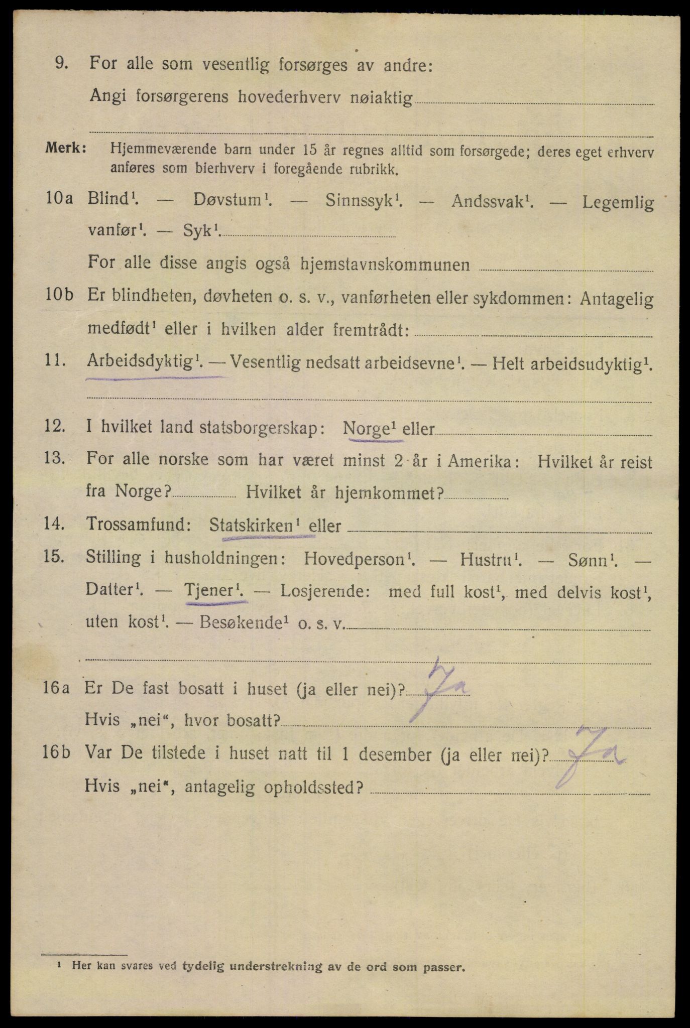 SAKO, 1920 census for Horten, 1920, p. 16270