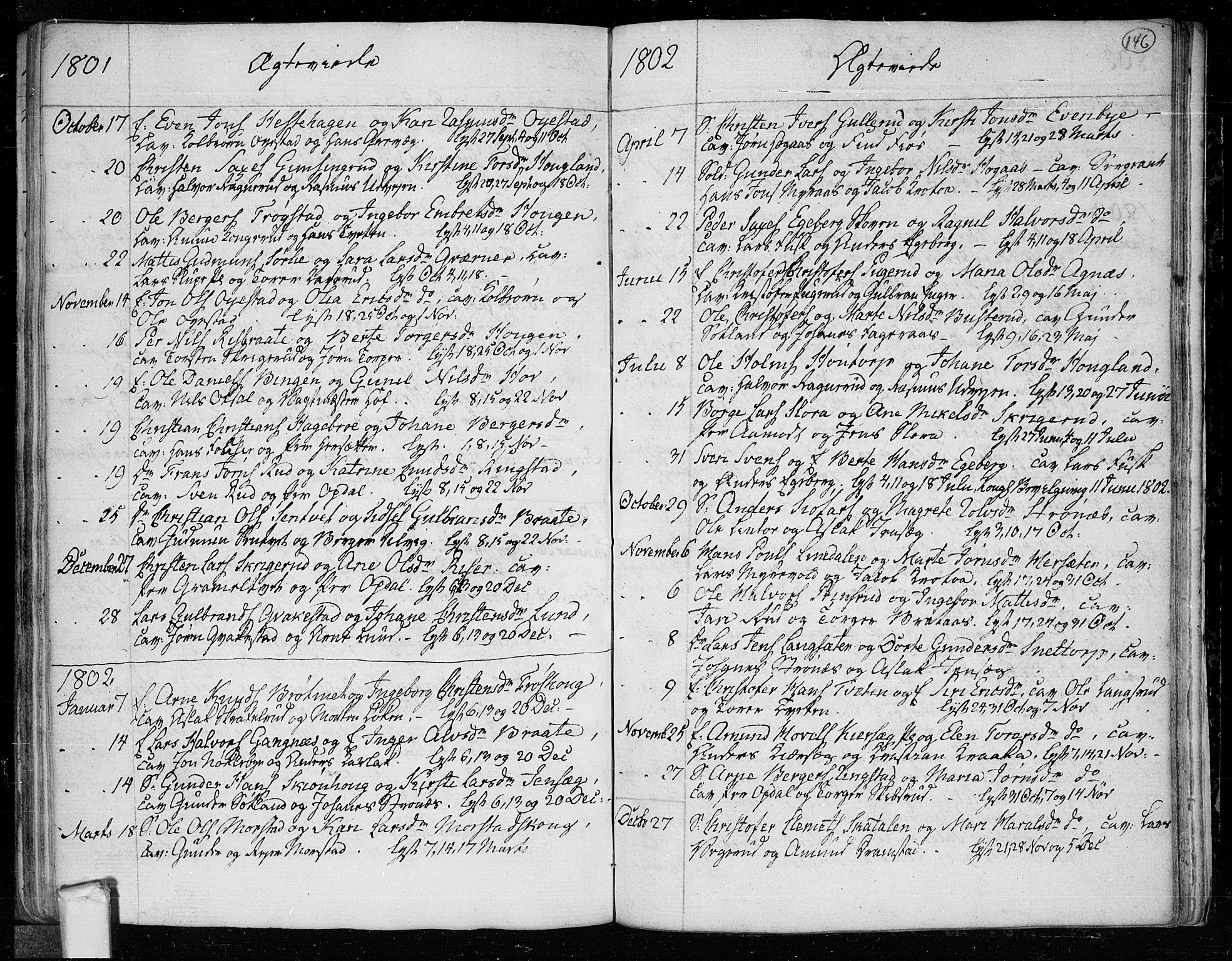 Trøgstad prestekontor Kirkebøker, SAO/A-10925/F/Fa/L0005: Parish register (official) no. I 5, 1784-1814, p. 146