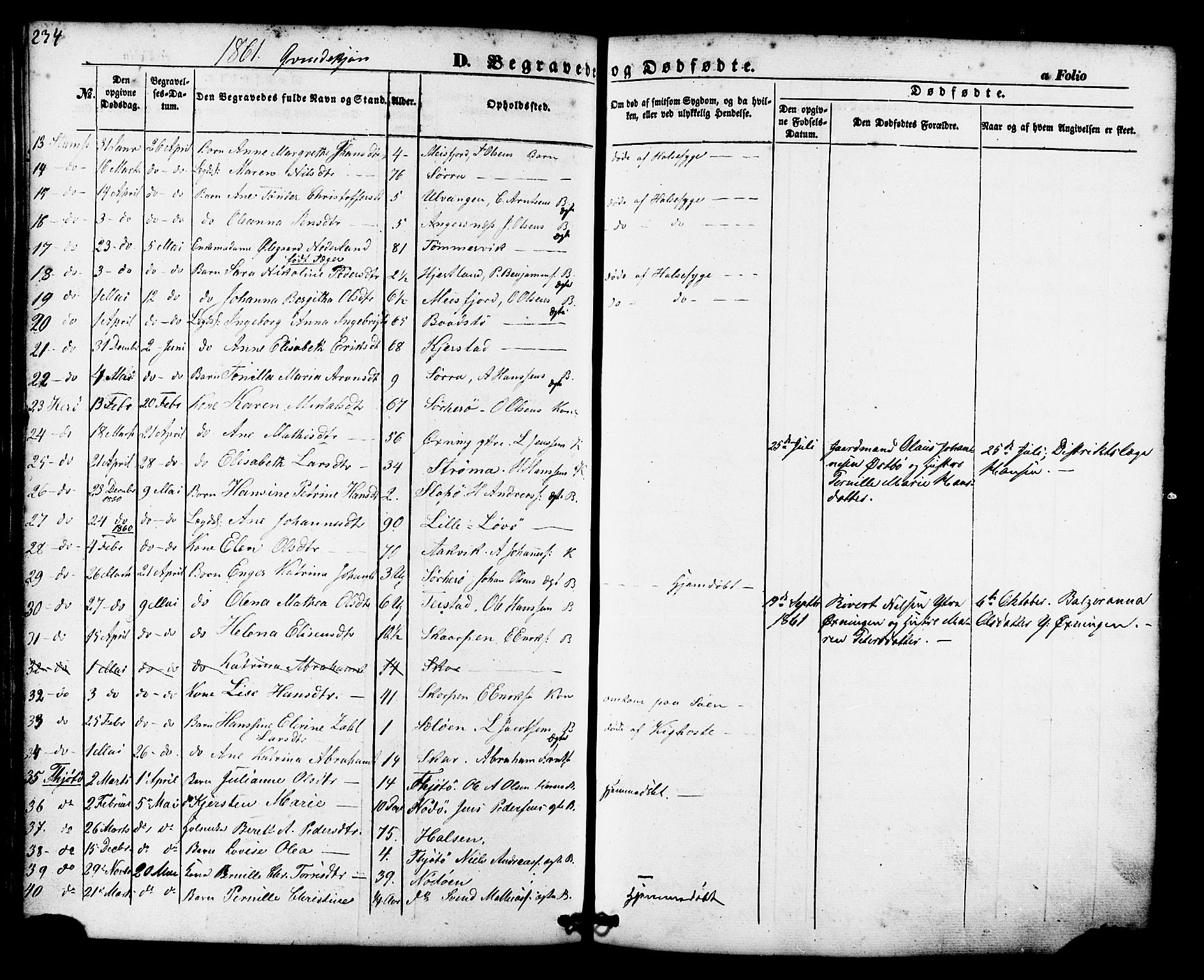 Ministerialprotokoller, klokkerbøker og fødselsregistre - Nordland, AV/SAT-A-1459/830/L0448: Parish register (official) no. 830A12, 1855-1878, p. 234