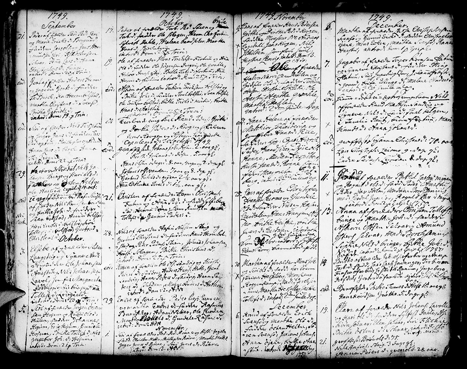 Luster sokneprestembete, AV/SAB-A-81101/H/Haa/Haaa/L0001: Parish register (official) no. A 1, 1731-1803, p. 297